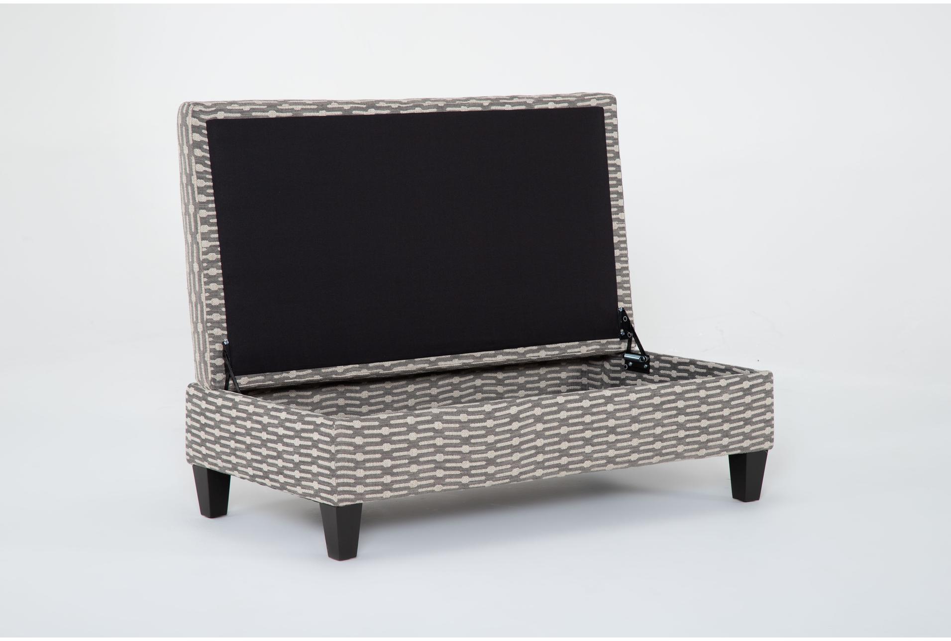 perch ii 50" fabric obsidian medium rectangle storage ottoman 9 perch ii 50" fabric obsidian medium rectangle storage ottoman