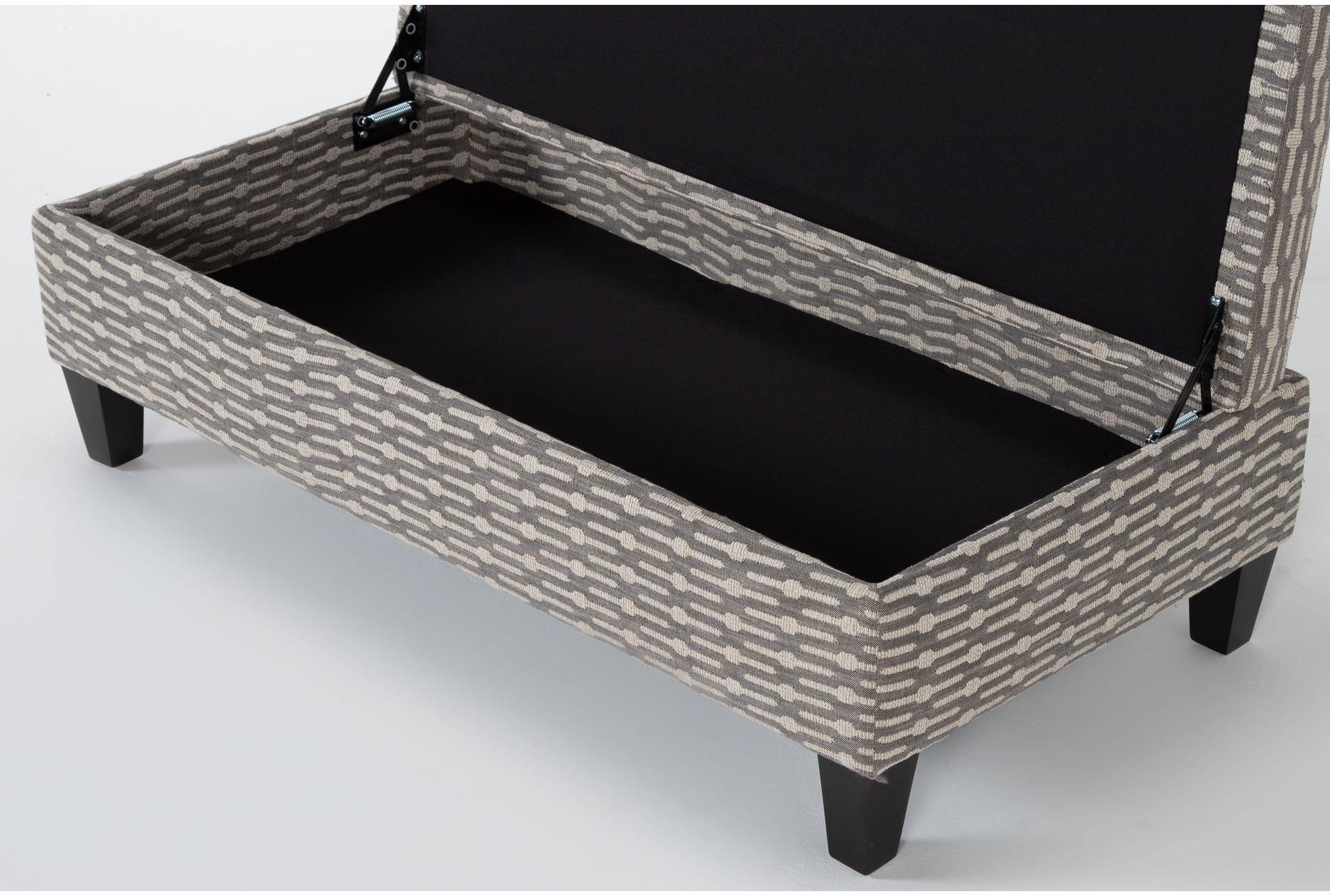 perch ii 50" fabric obsidian medium rectangle storage ottoman 10 perch ii 50" fabric obsidian medium rectangle storage ottoman