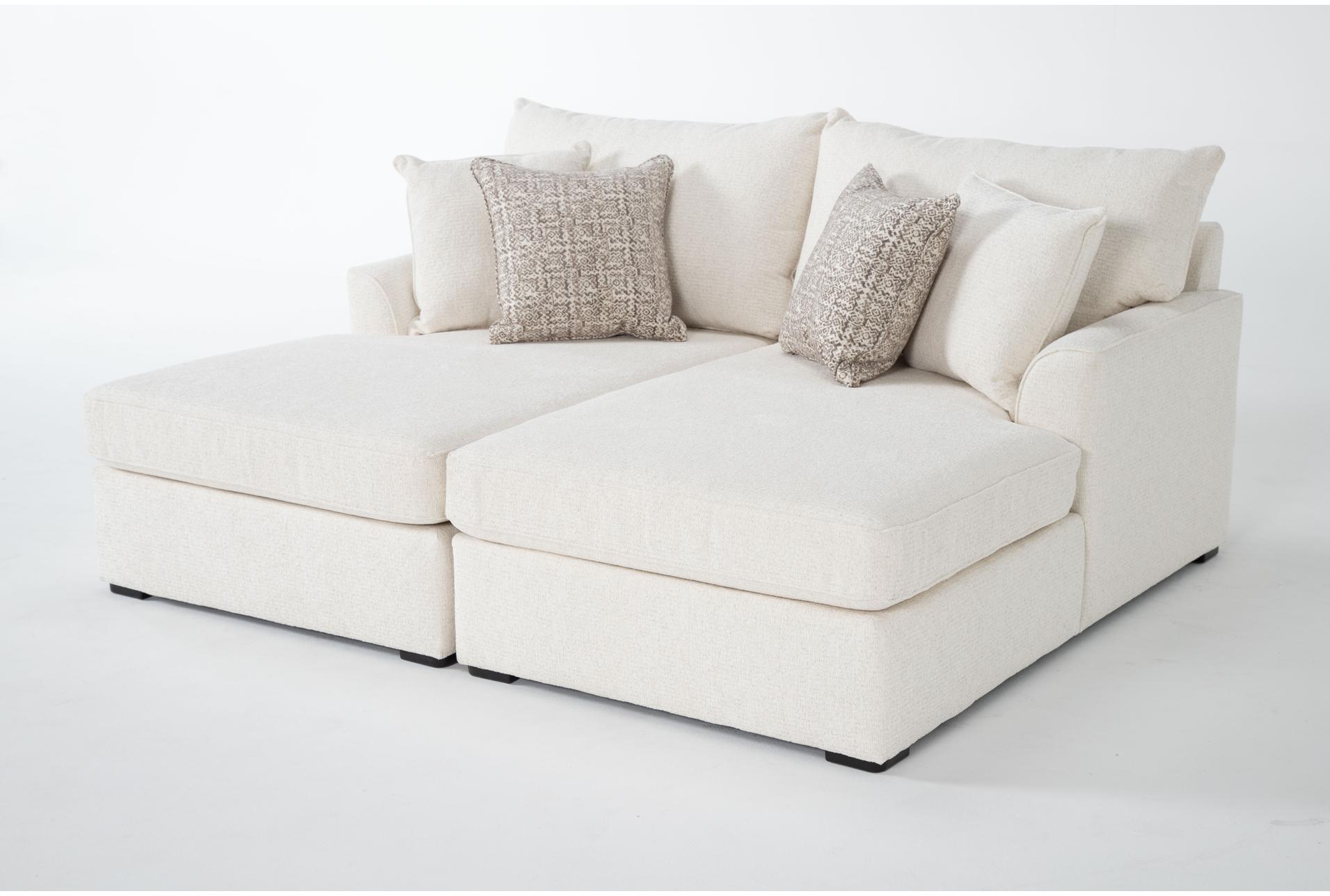 belinha ii opal white ivory fabric 76" double chaise lounge 7 belinha ii opal white ivory fabric 76" double chaise lounge