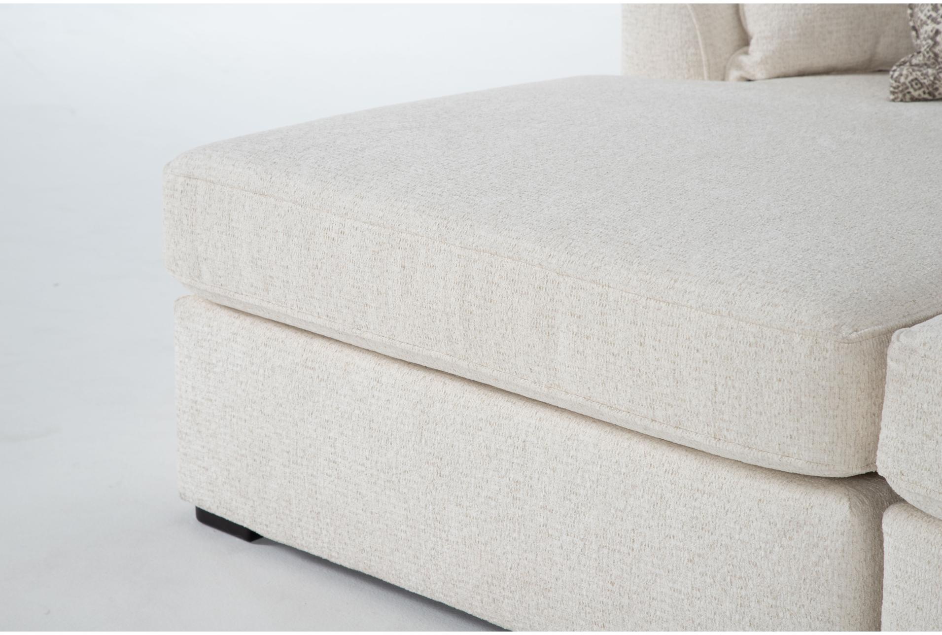 belinha ii opal white ivory fabric 76" double chaise lounge 8 belinha ii opal white ivory fabric 76" double chaise lounge