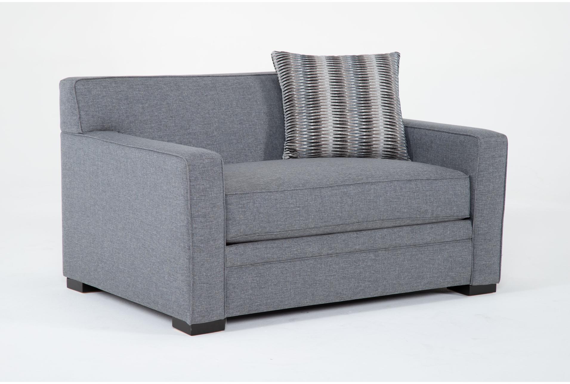 ethan v 54" grey fabric memory foam twin sleeper sofa bed | with arms 9 ethan v 54" grey fabric memory foam twin sleeper sofa bed | with arms