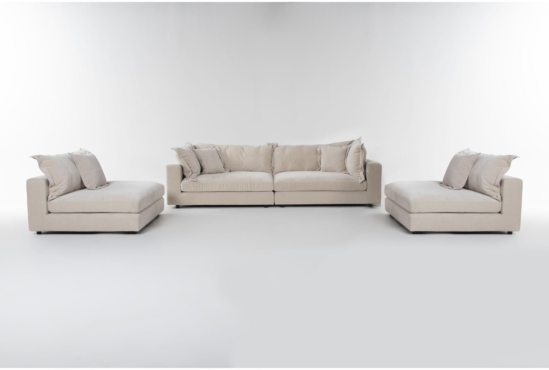 supreme lounger beige cobblestone natural fabric 4 piece oversized modular l-shaped sectional | reversible 11 supreme lounger beige cobblestone natural fabric 4 piece oversized modular l-shaped sectional | reversible