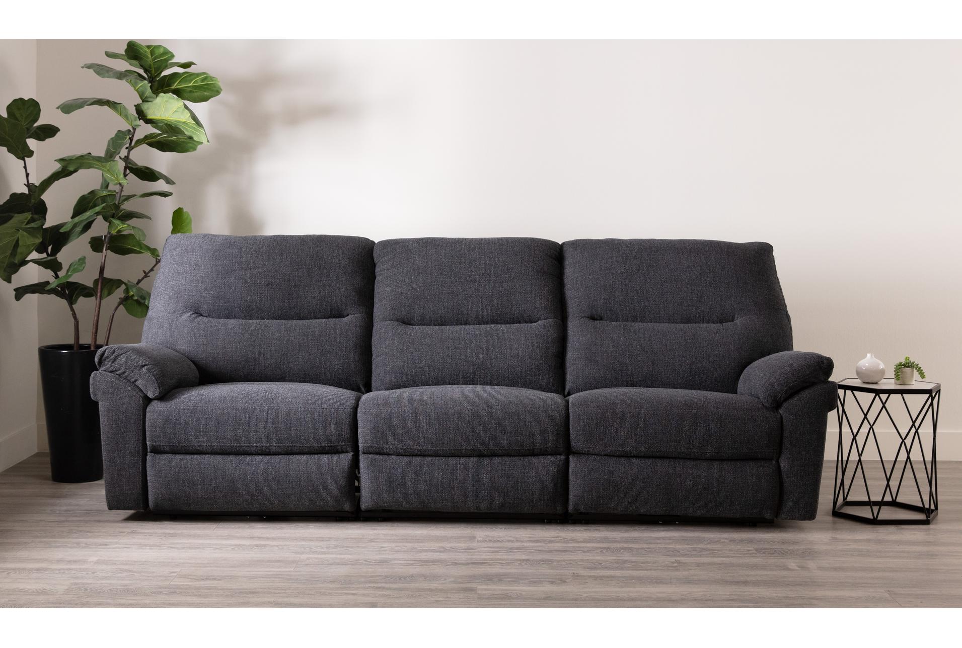 anderson grey 114" 3 piece power reclining modular sofa with power headrest & usb 26 anderson grey 114" 3 piece power reclining modular sofa with power headrest & usb