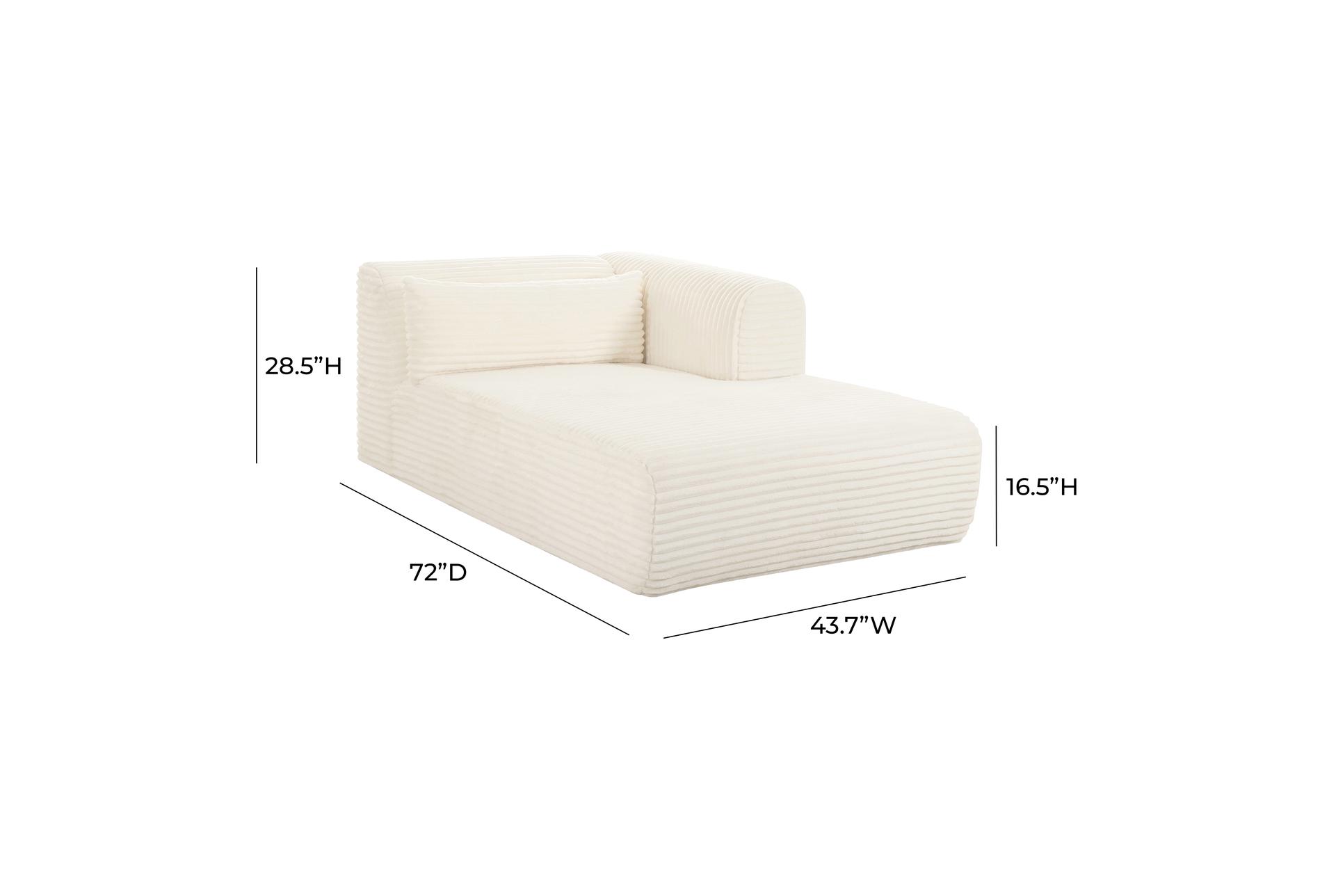 tarra fluffy oversized beige cream fabric corduroy modular right arm facing chaise 8 tarra fluffy oversized beige cream fabric corduroy modular right arm facing chaise