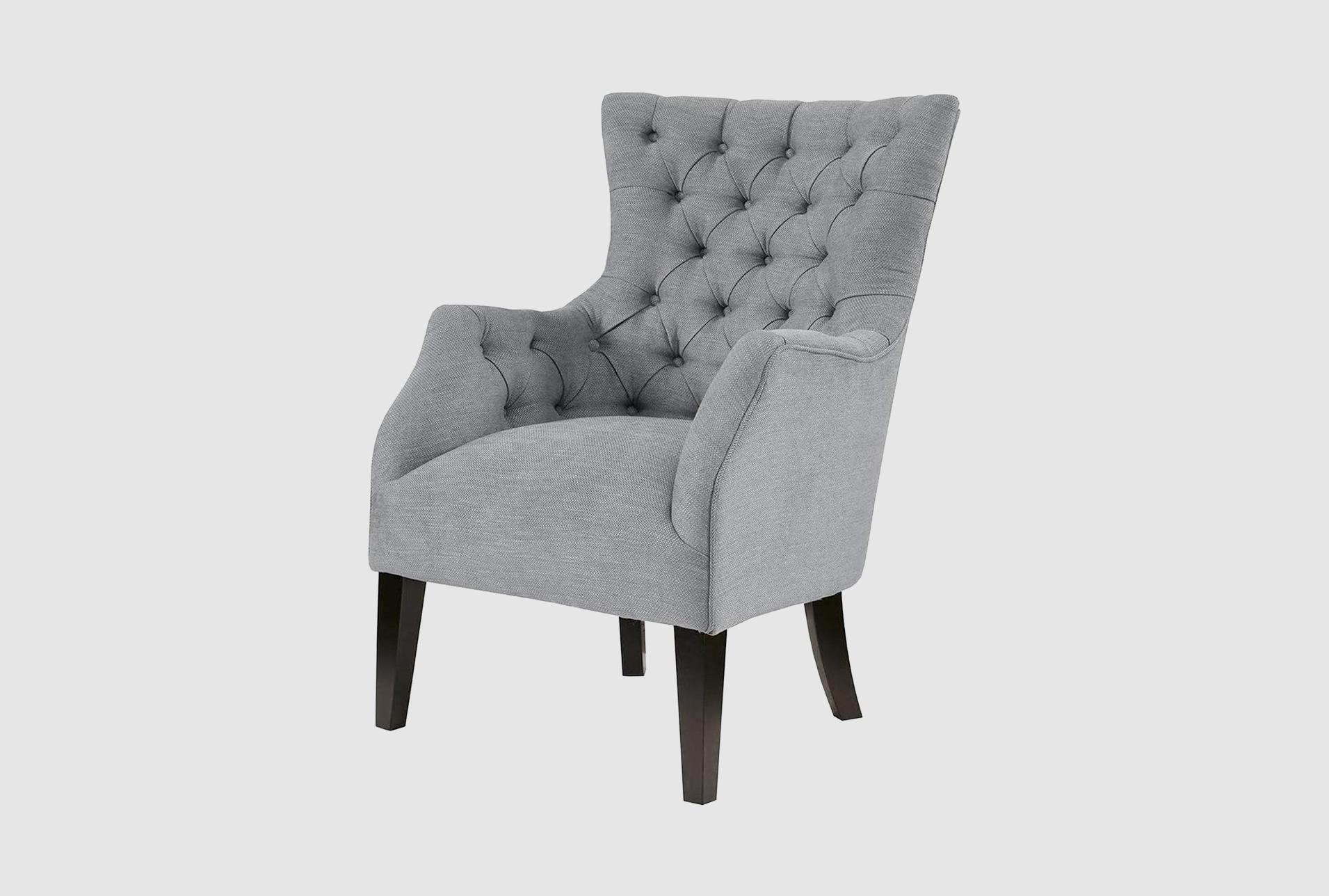 hannah ivory white button tufted fabric wingback arm chair 1 hannah ivory white button tufted fabric wingback arm chair