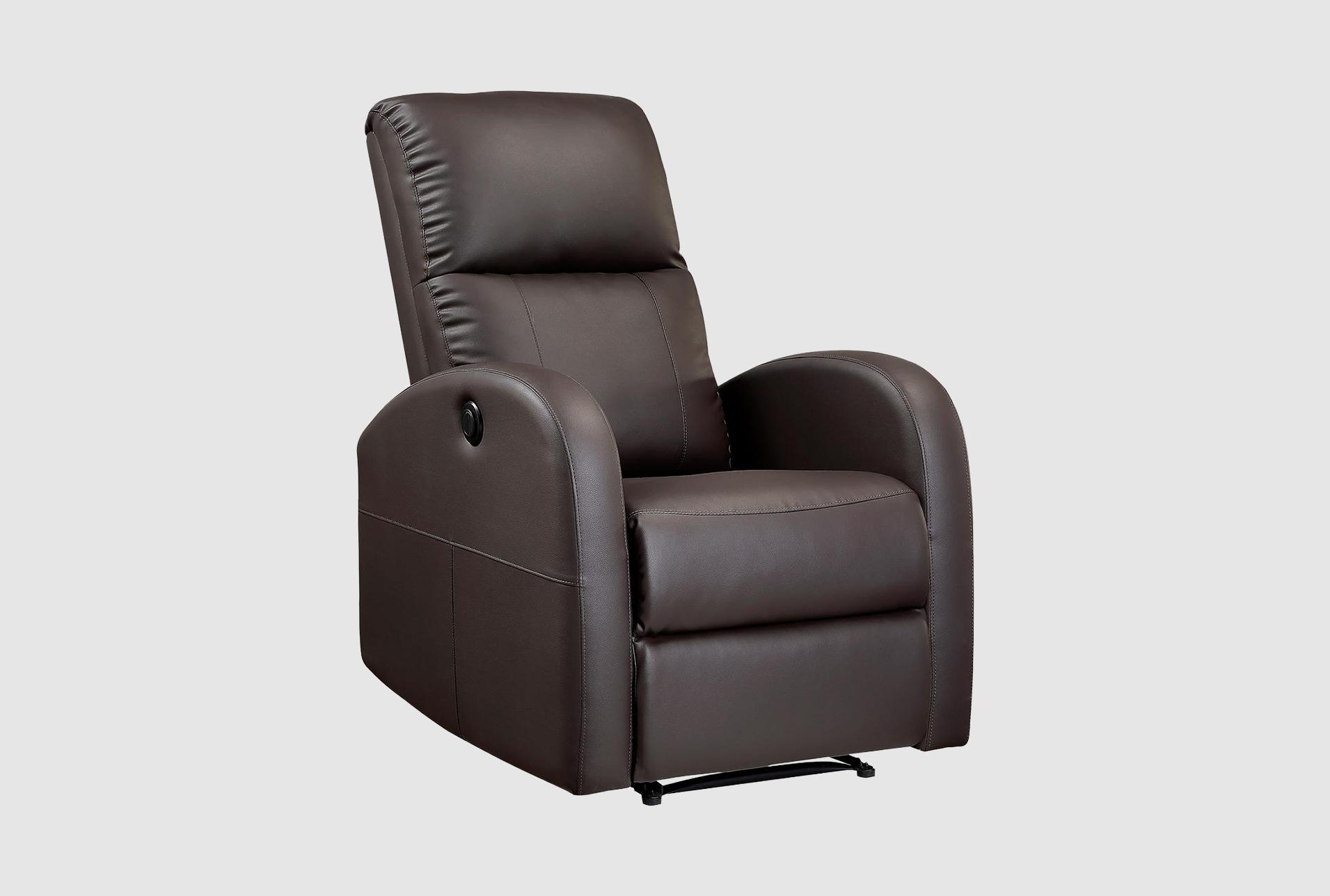 tiplor 30" brown power recliner 1 tiplor 30" brown power recliner