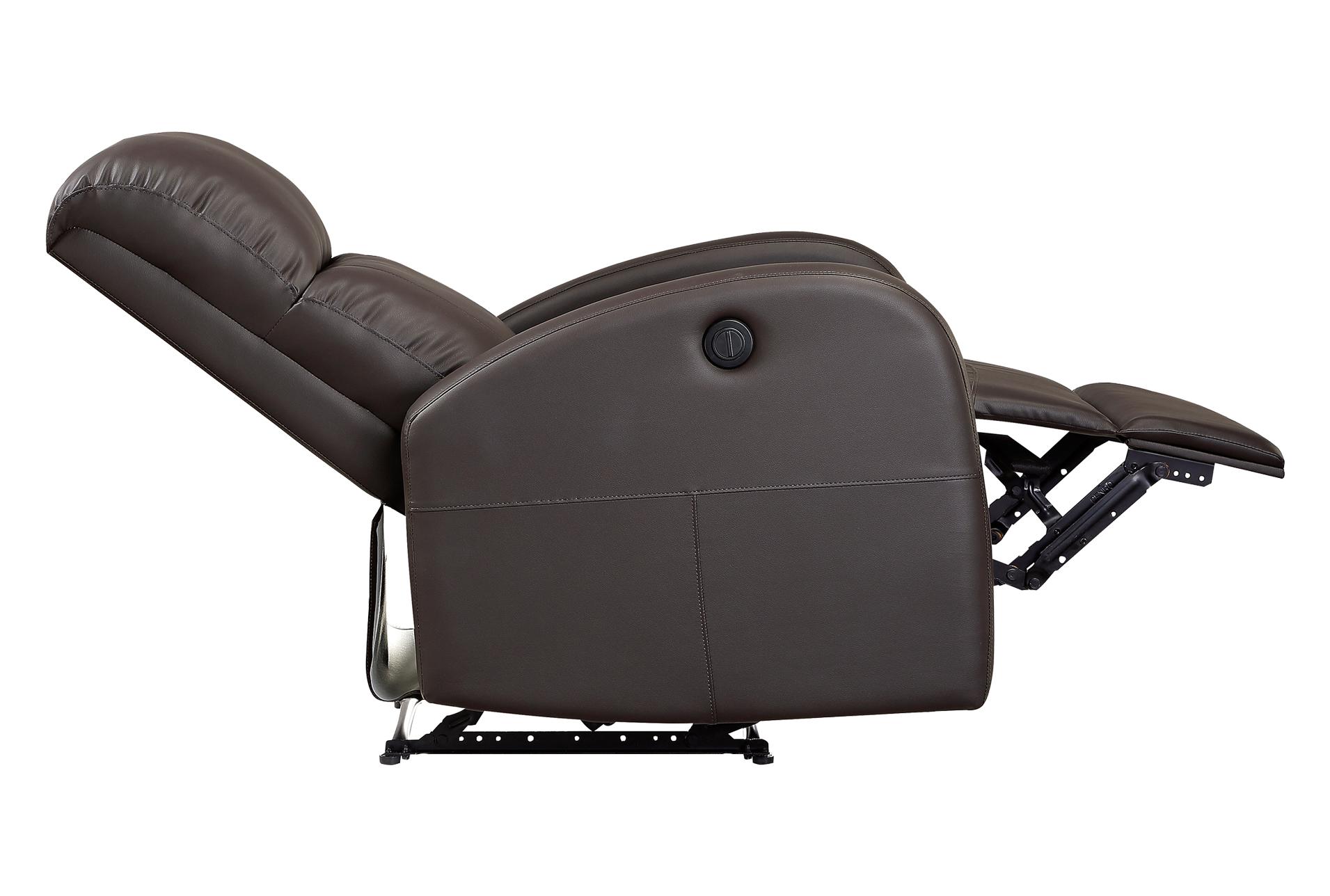tiplor 30" brown power recliner 13 tiplor 30" brown power recliner