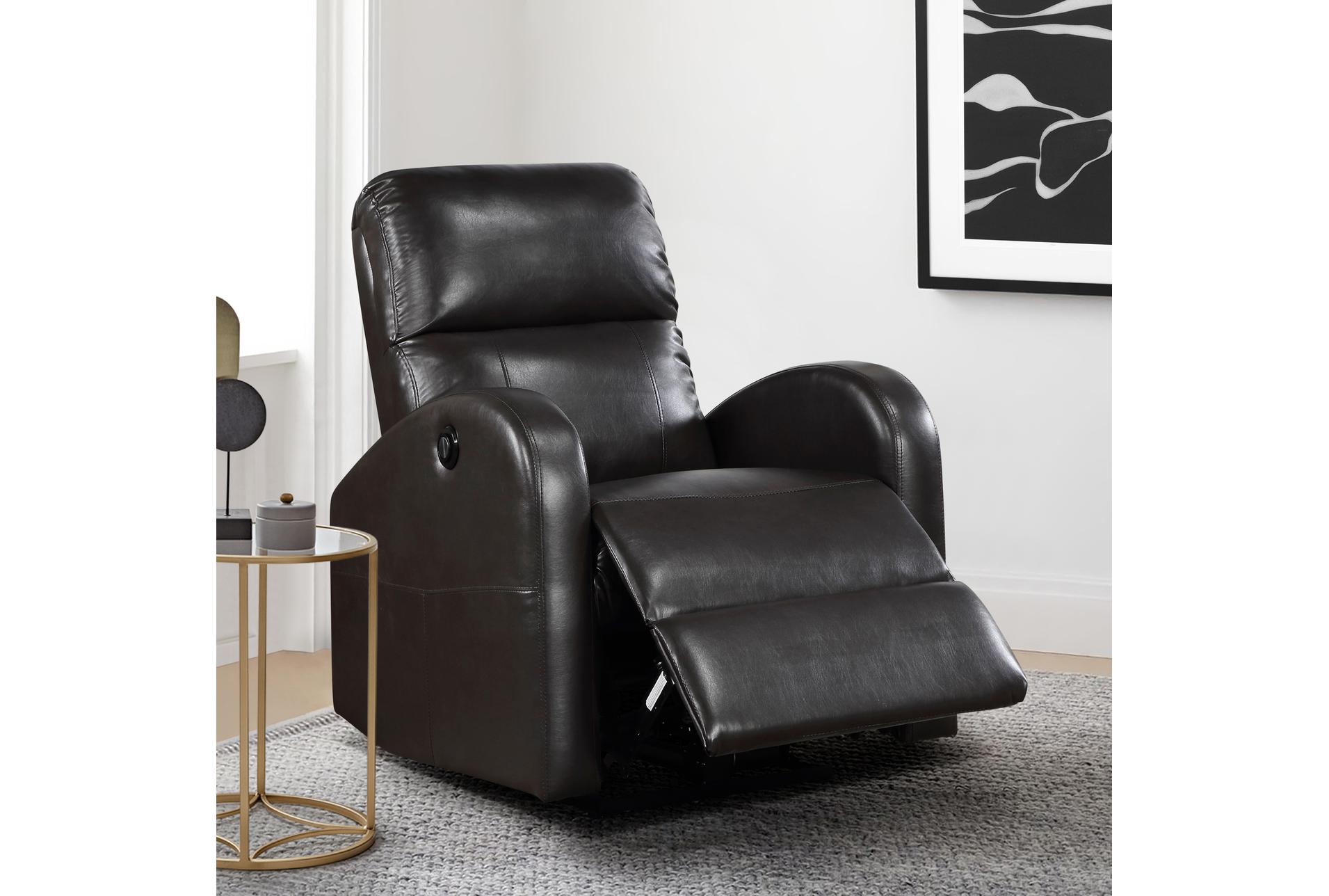 tiplor 30" brown power recliner 16 tiplor 30" brown power recliner