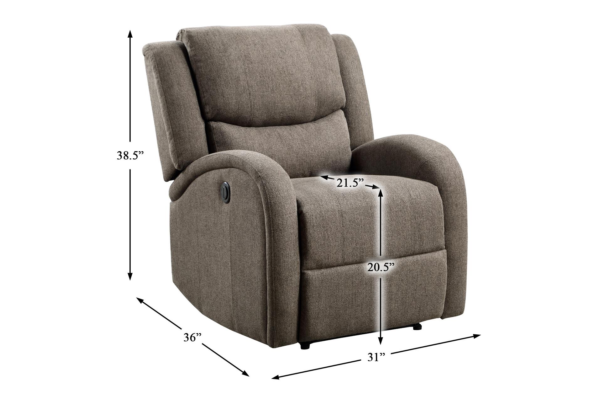apollo 31" beige chenille power recliner 13 apollo 31" beige chenille power recliner