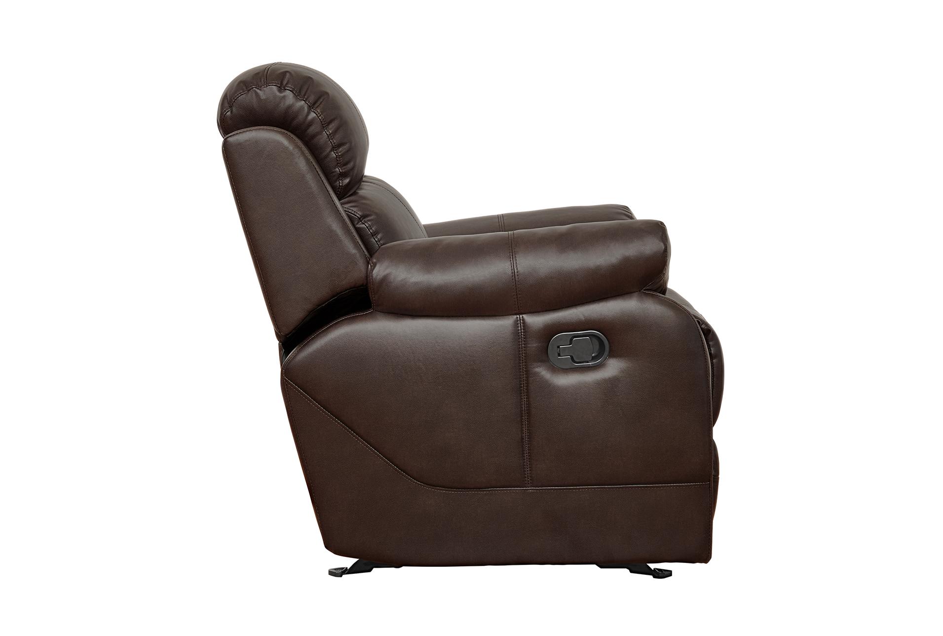 cameron brown faux leather 78" manual glider reclining console loveseat | cup holders 14 cameron brown faux leather 78" manual glider reclining console loveseat | cup holders