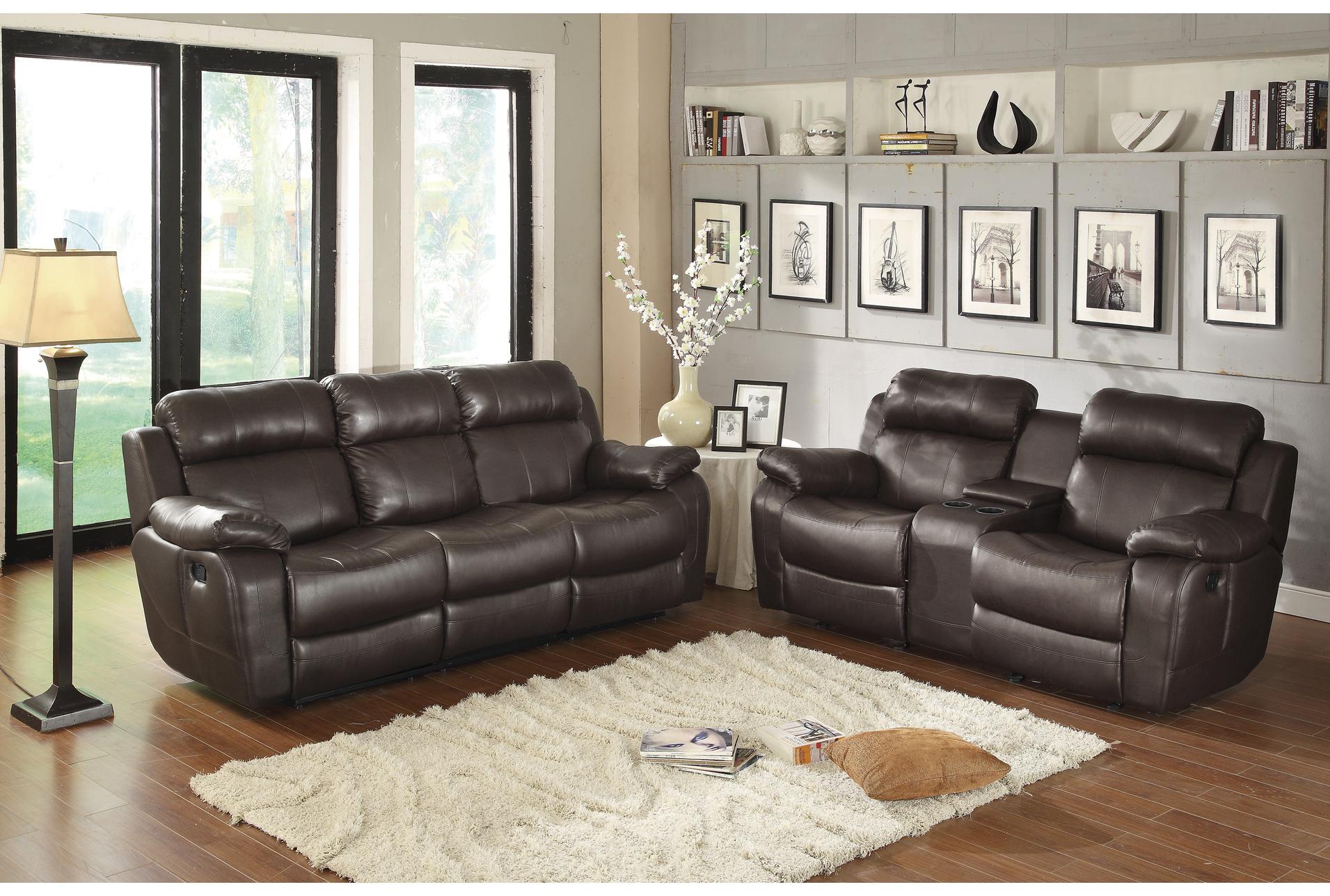 cameron brown faux leather 78" manual glider reclining console loveseat | cup holders 20 cameron brown faux leather 78" manual glider reclining console loveseat | cup holders