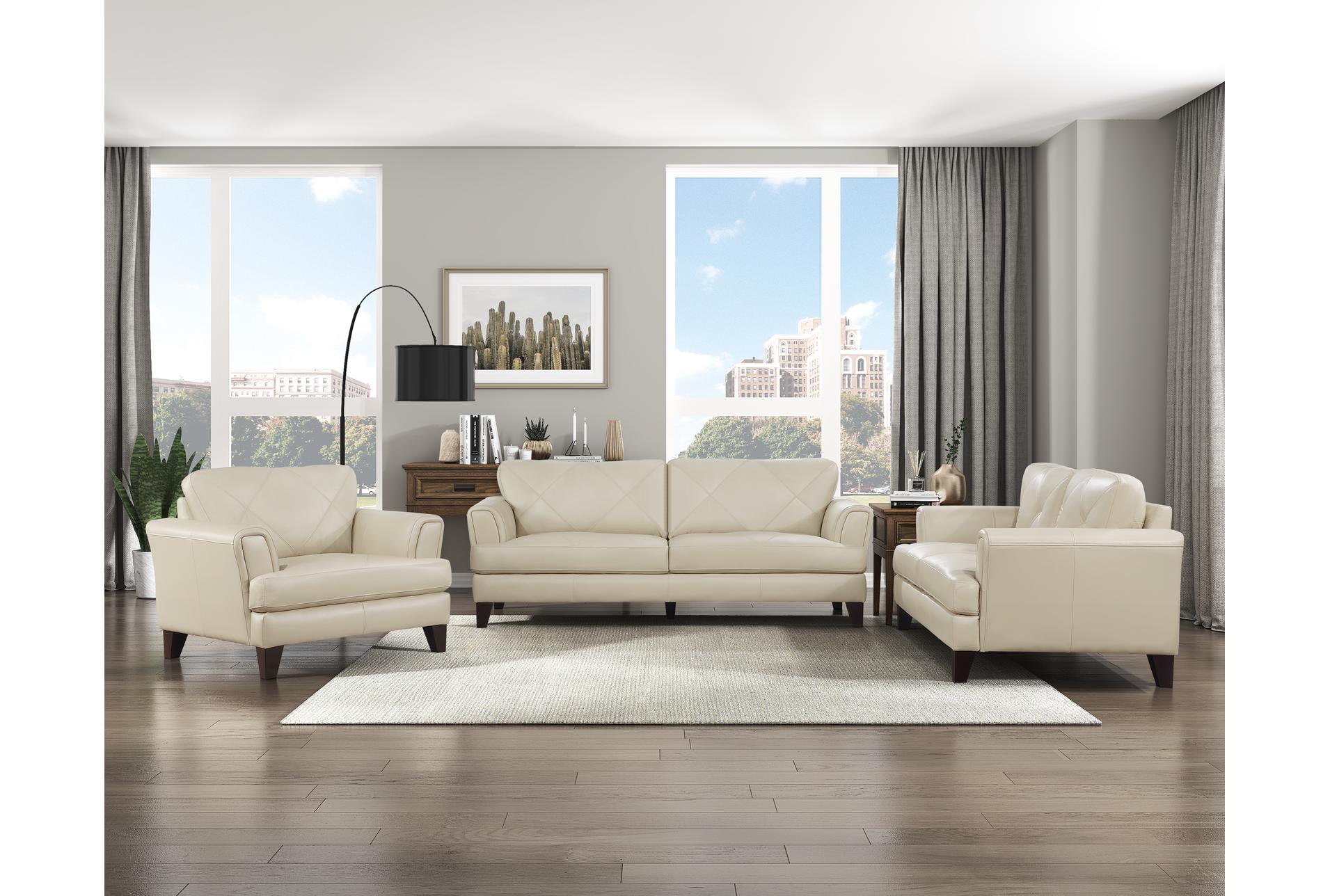 saben cream white 70" leather loveseat 13 saben cream white 70" leather loveseat