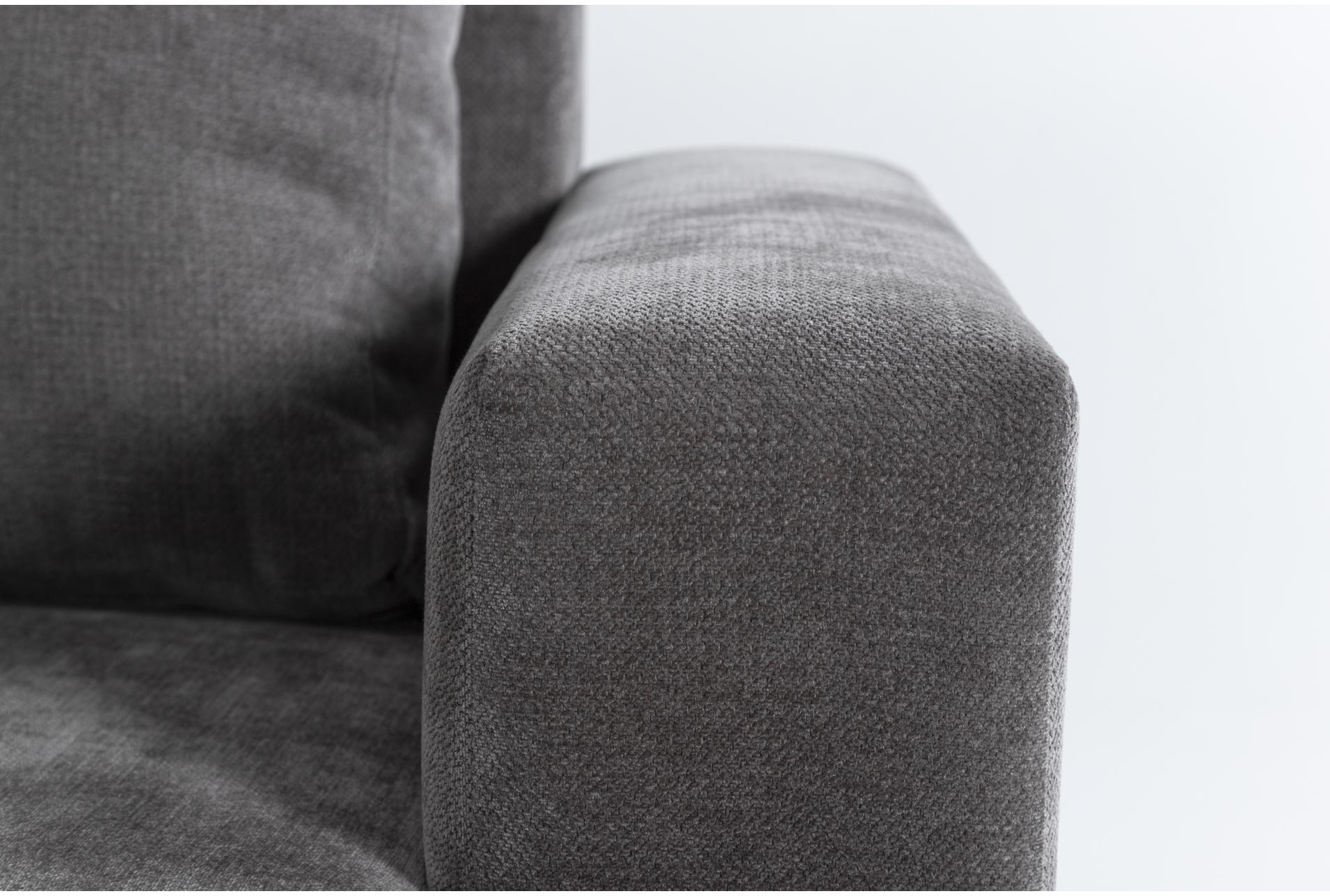 bonaterra charcoal grey fabric 127" 2 piece l-shaped sectional with right arm facing corner chaise & storage ottoman 12 bonaterra charcoal grey fabric 127" 2 piece l-shaped sectional with right arm facing corner chaise & storage ottoman