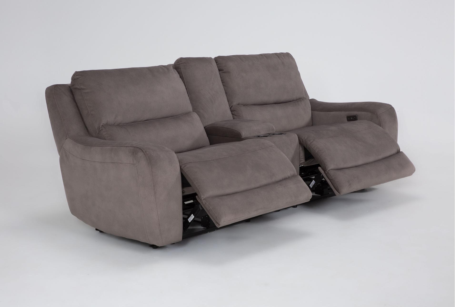 ryder grey fabric 95" 3 piece power reclining modular console loveseat | usb | storage | cup holders 12 ryder grey fabric 95" 3 piece power reclining modular console loveseat | usb | storage | cup holders