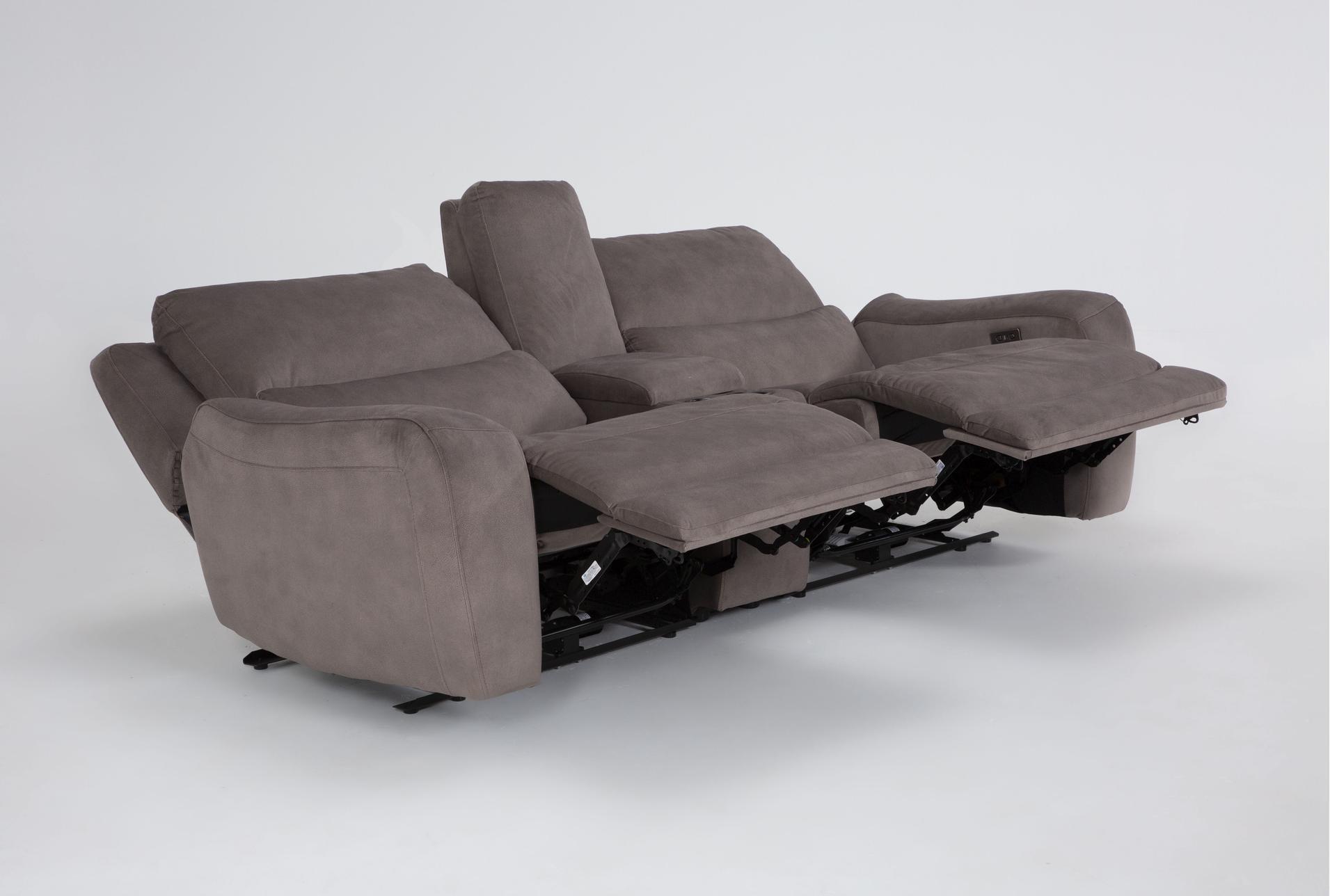 ryder grey fabric 95" 3 piece power reclining modular console loveseat | usb | storage | cup holders 13 ryder grey fabric 95" 3 piece power reclining modular console loveseat | usb | storage | cup holders