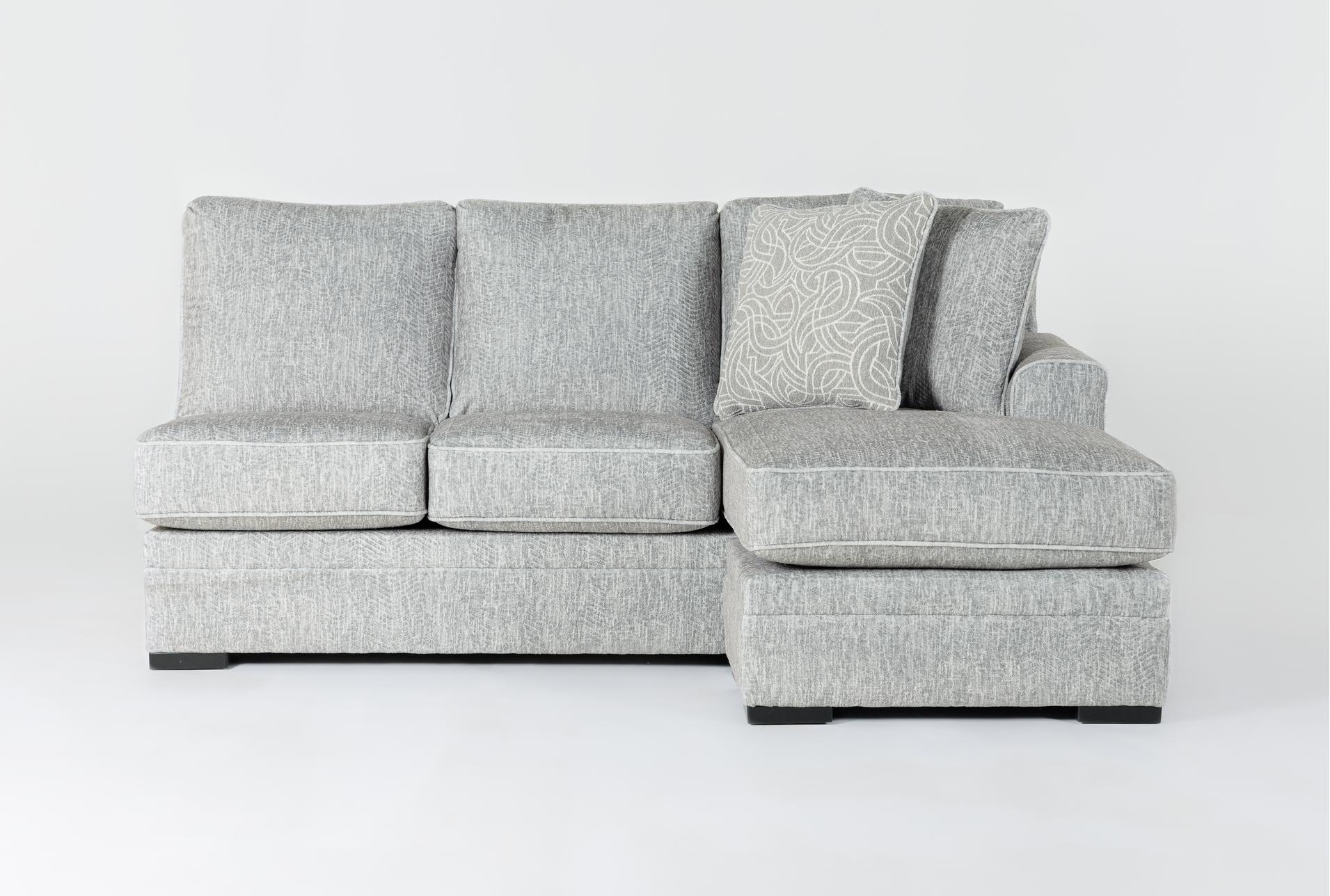 kylie light grey right arm facing sofa chaise 1 kylie light grey right arm facing sofa chaise