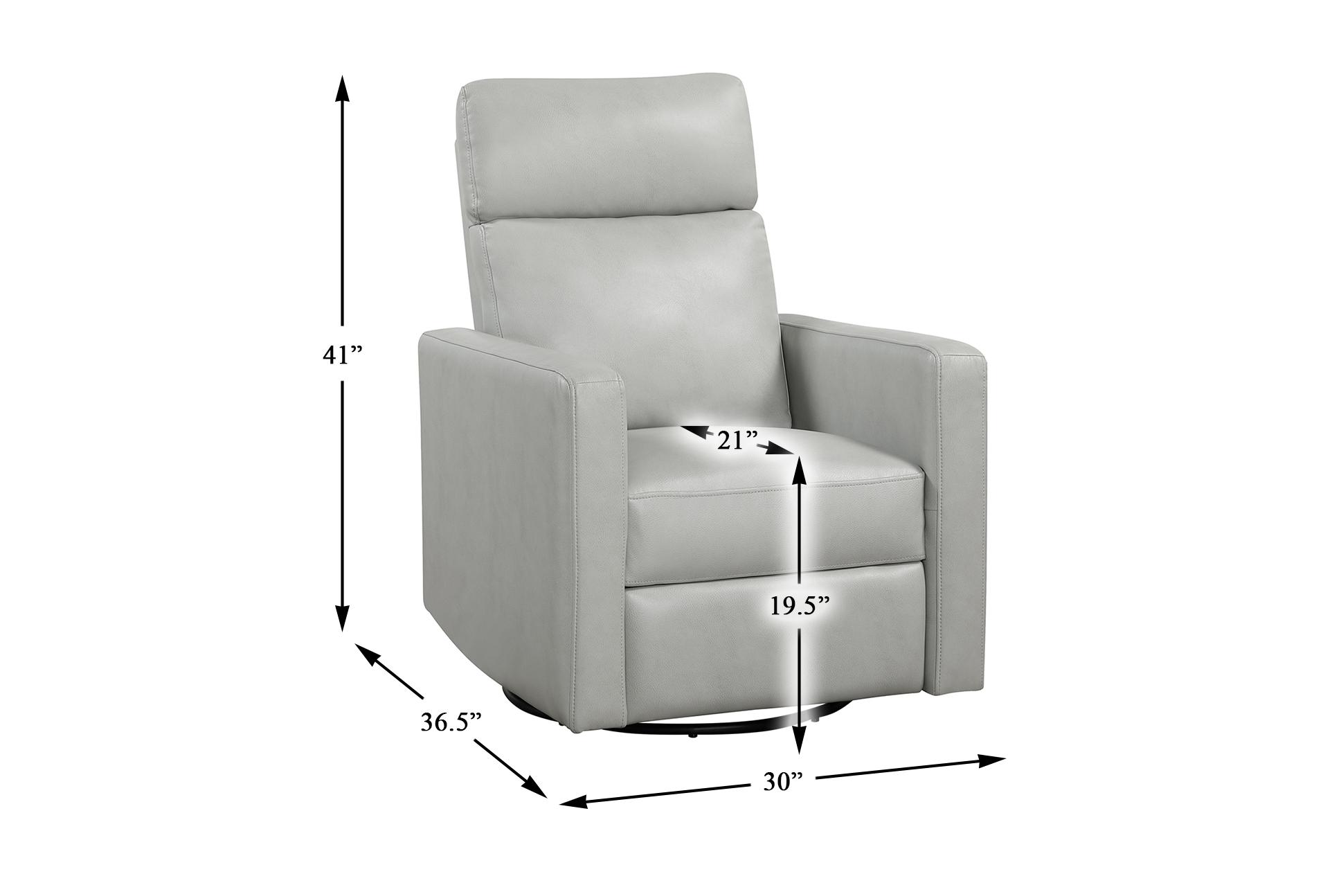 lola smoke grey nursery 30" faux leather manual swivel glider reclining chair | rocker 17 lola smoke grey nursery 30" faux leather manual swivel glider reclining chair | rocker