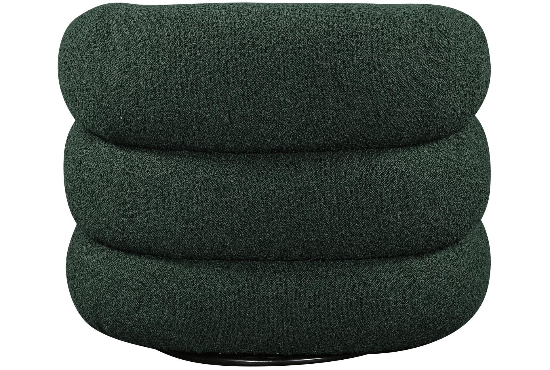 roxbury green boucle fabric swivel accent chair | with arms | curved 10 roxbury green boucle fabric swivel accent chair | with arms | curved