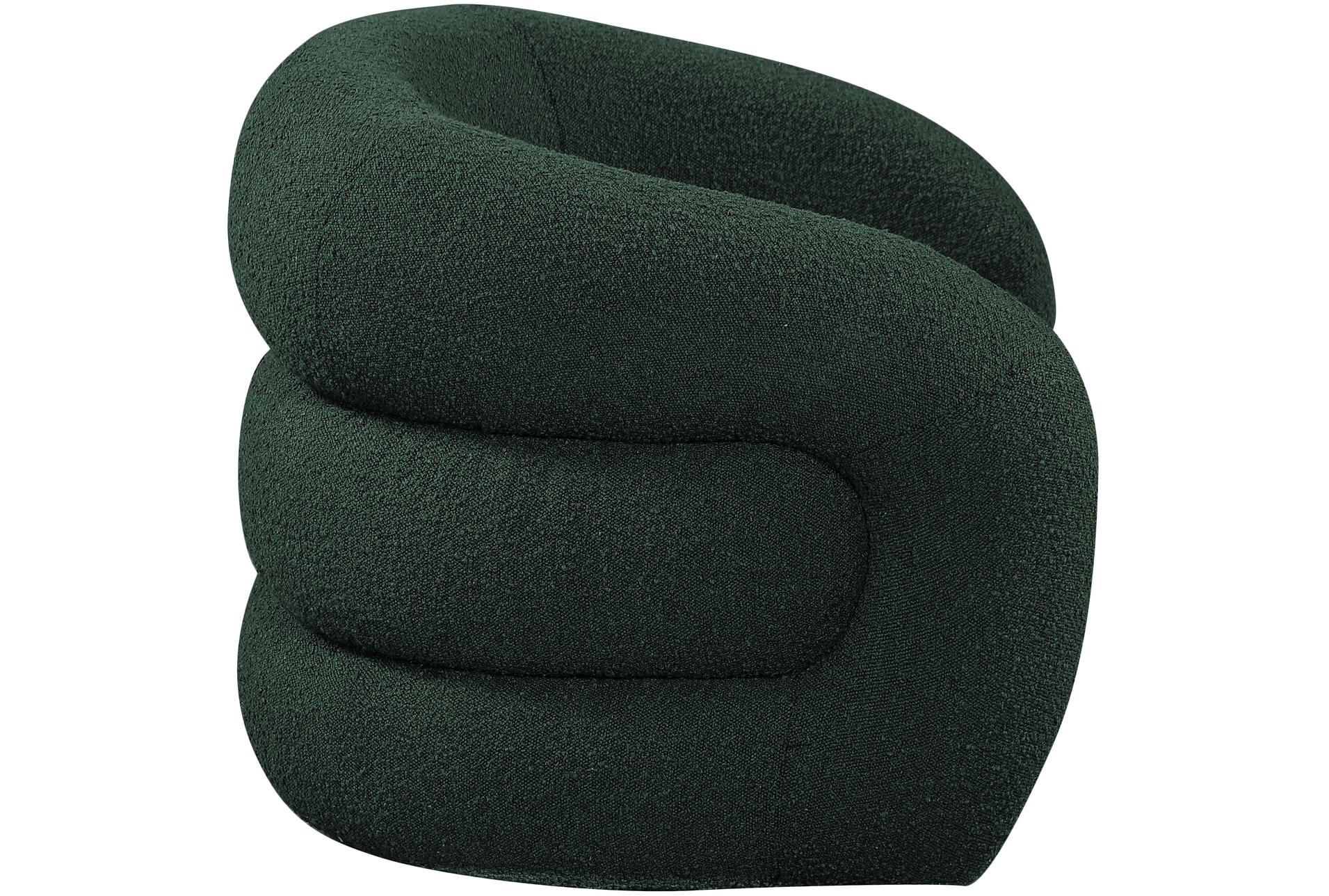 roxbury green boucle fabric swivel accent chair | with arms | curved 13 roxbury green boucle fabric swivel accent chair | with arms | curved
