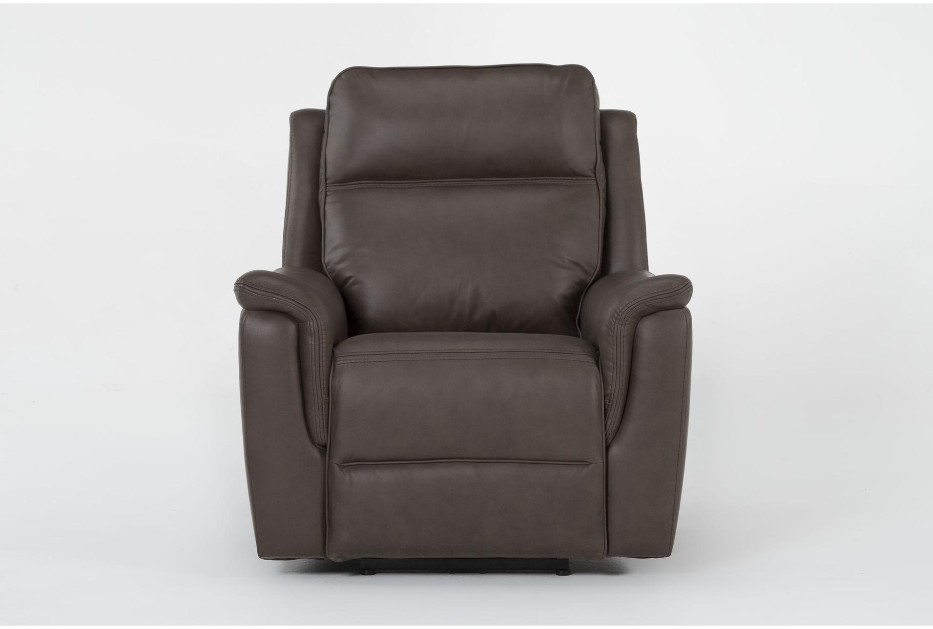 atticus chocolate leather flexsteel power zero gravity recliner with power headrest & usb | lay-flat reclining | smart | flat 1 atticus chocolate leather flexsteel power zero gravity recliner with power headrest & usb | lay-flat reclining | smart | flat