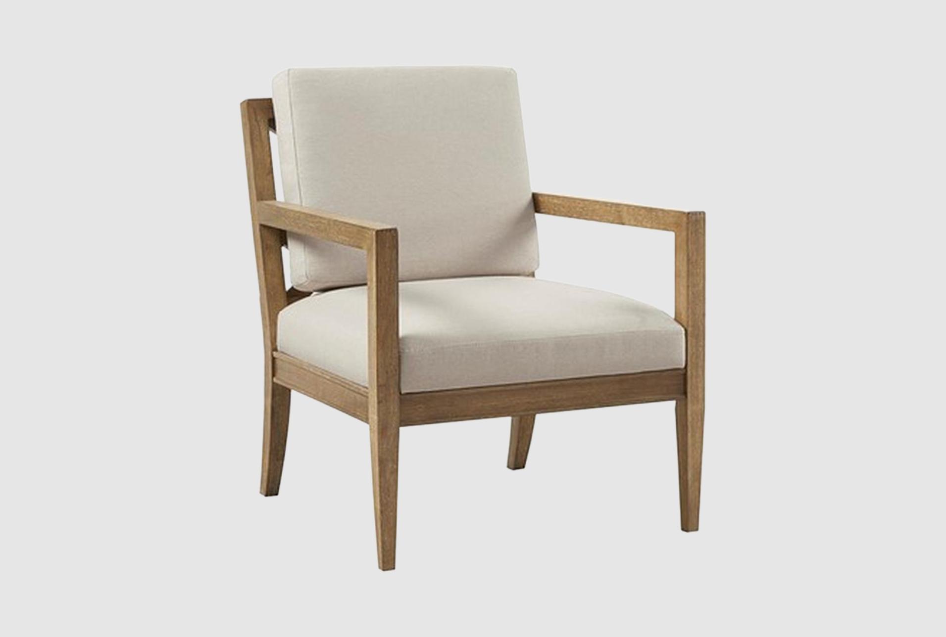 tage ivory white fabric accent arm chair 1 tage ivory white fabric accent arm chair