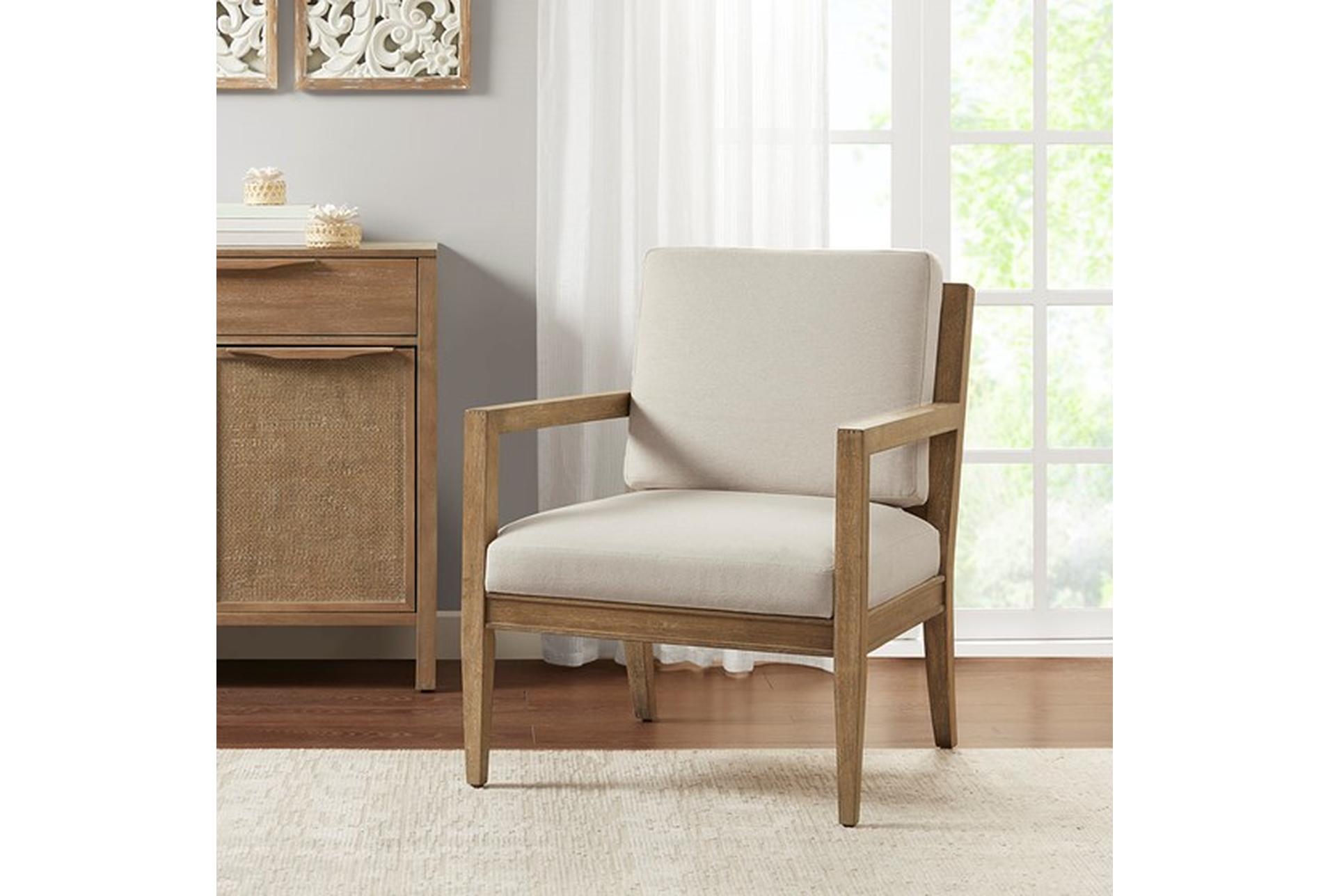 tage ivory white fabric accent arm chair 14 tage ivory white fabric accent arm chair