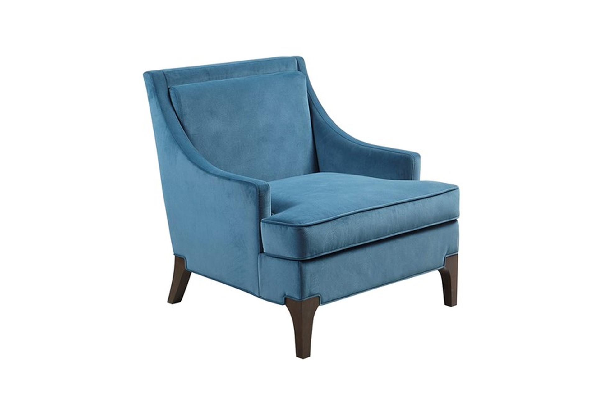 anna blue fabric accent arm chair 1 anna blue fabric accent arm chair