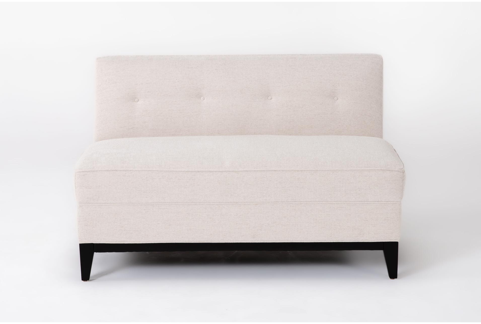 holden 51" fabric beige white chenille vi settee 1 holden 51" fabric beige white chenille vi settee