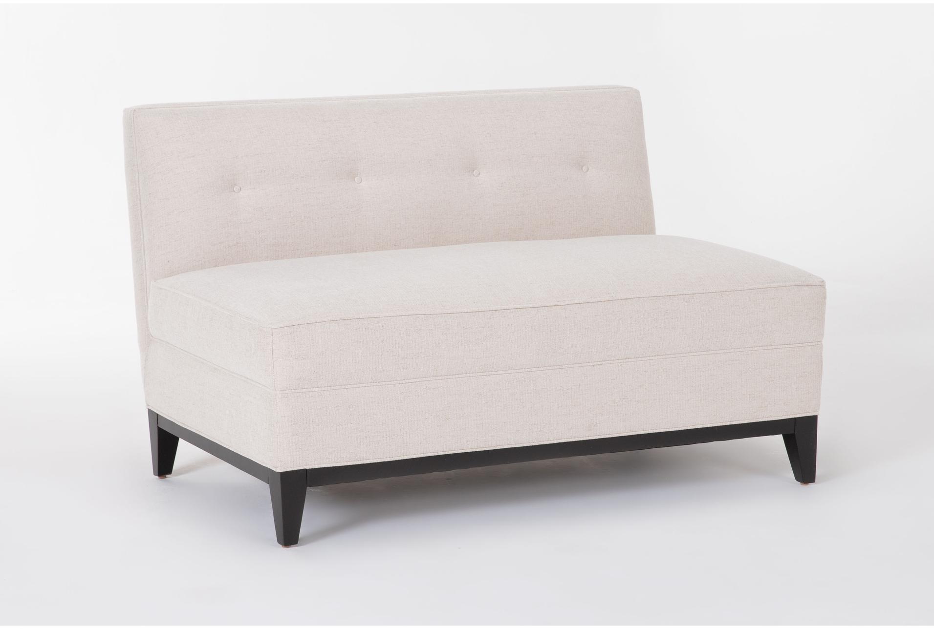 holden 51" fabric beige white chenille vi settee 7 holden 51" fabric beige white chenille vi settee