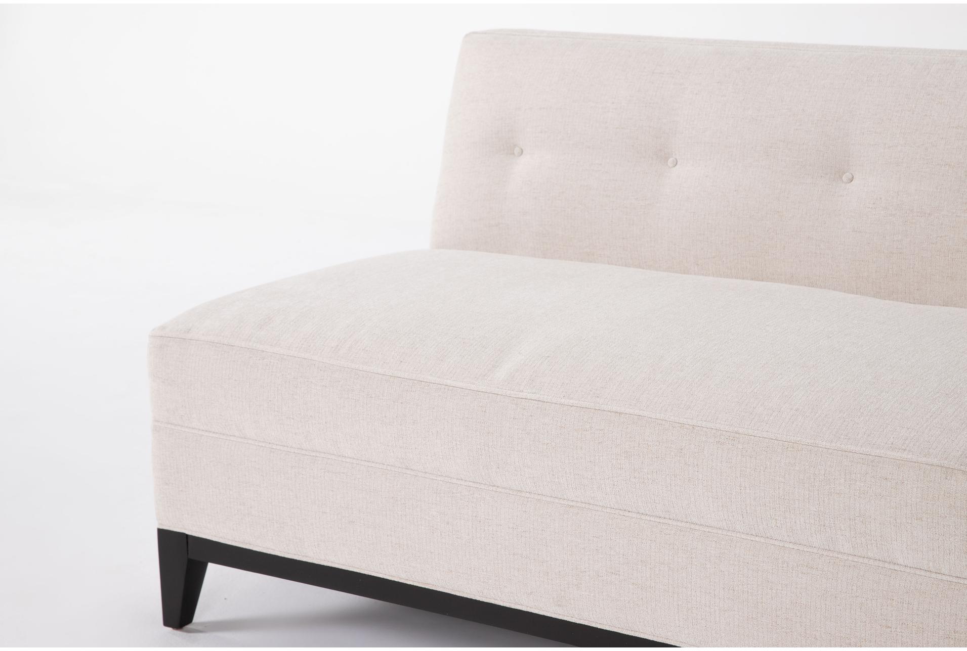 holden 51" fabric beige white chenille vi settee 8 holden 51" fabric beige white chenille vi settee