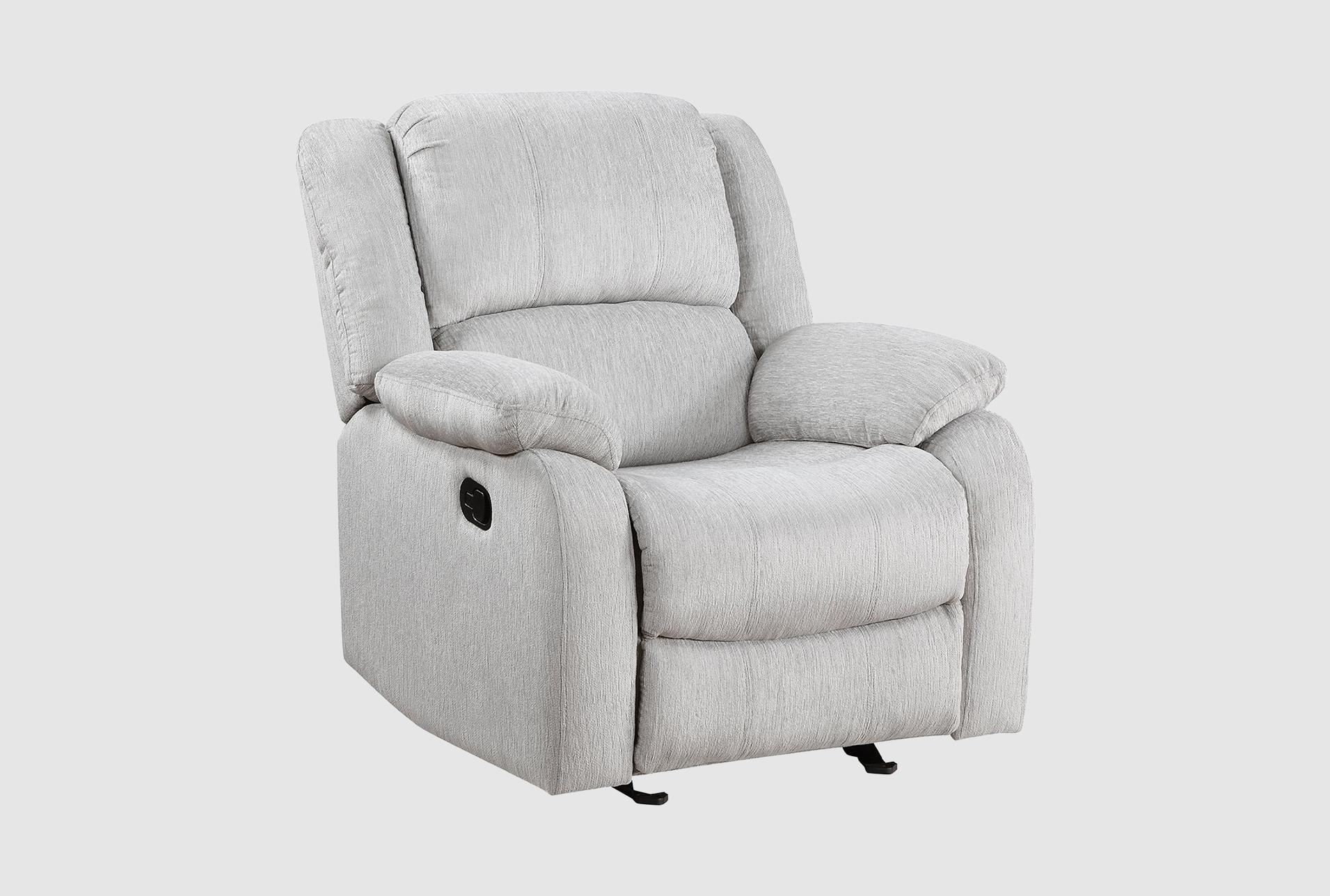 vinnie light grey nursery 35" manual glider recliner 1 vinnie light grey nursery 35" manual glider recliner