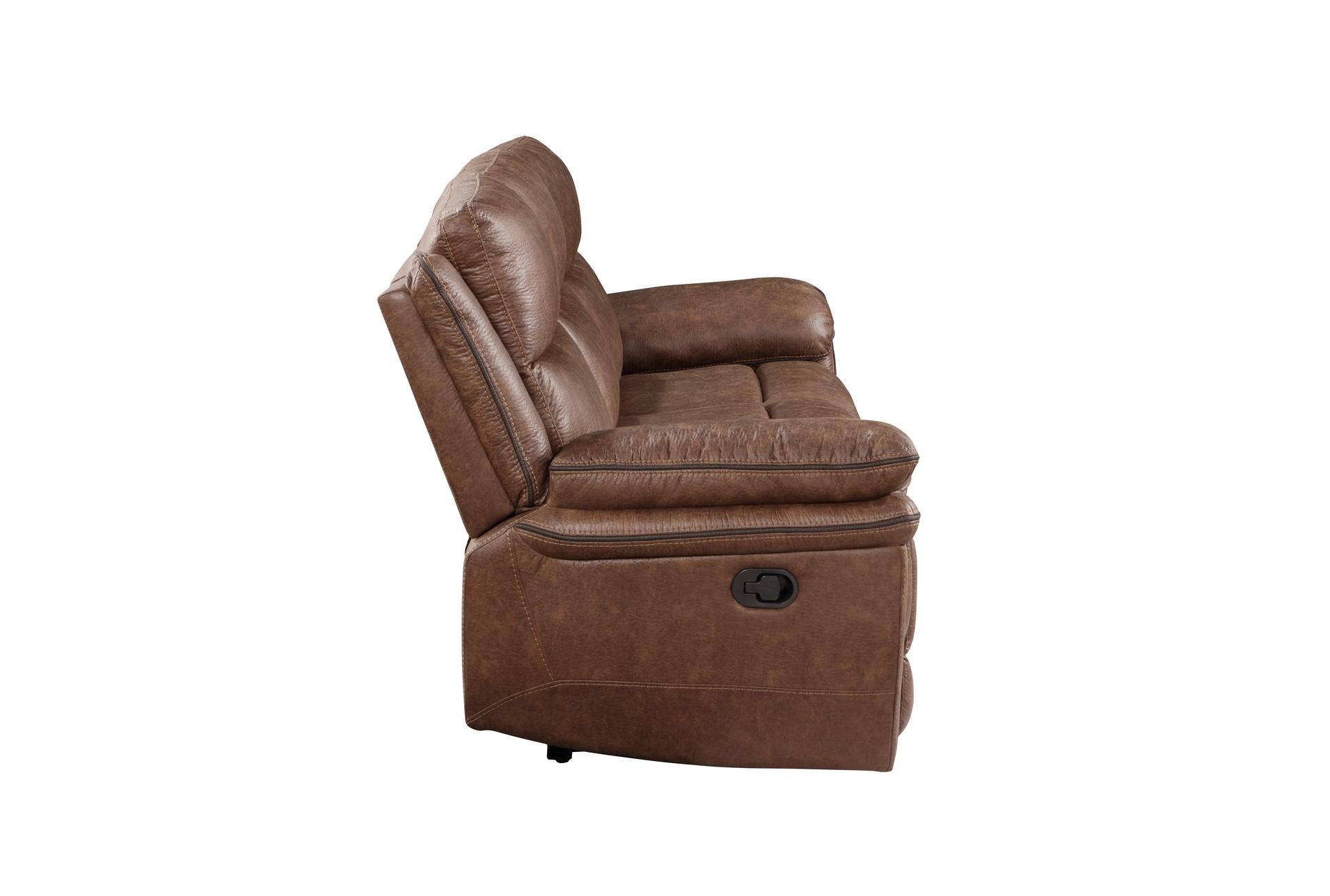 ryland brown polyester 88" manual reclining sofa | fabric 12 ryland brown polyester 88" manual reclining sofa | fabric