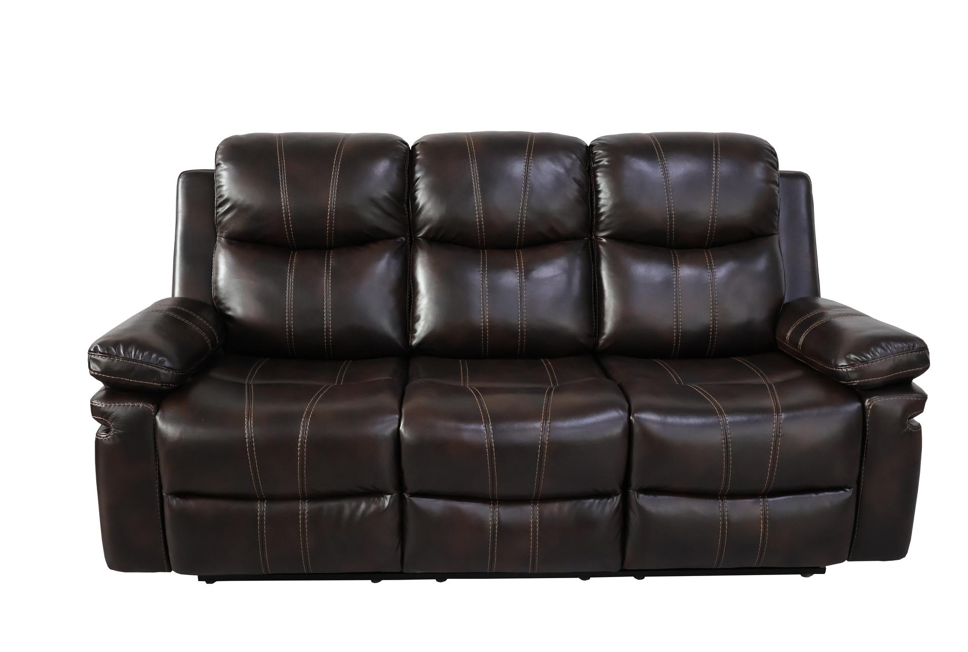 kellen brown faux leather 80" power reclining sofa with drop down table 10 kellen brown faux leather 80" power reclining sofa with drop down table