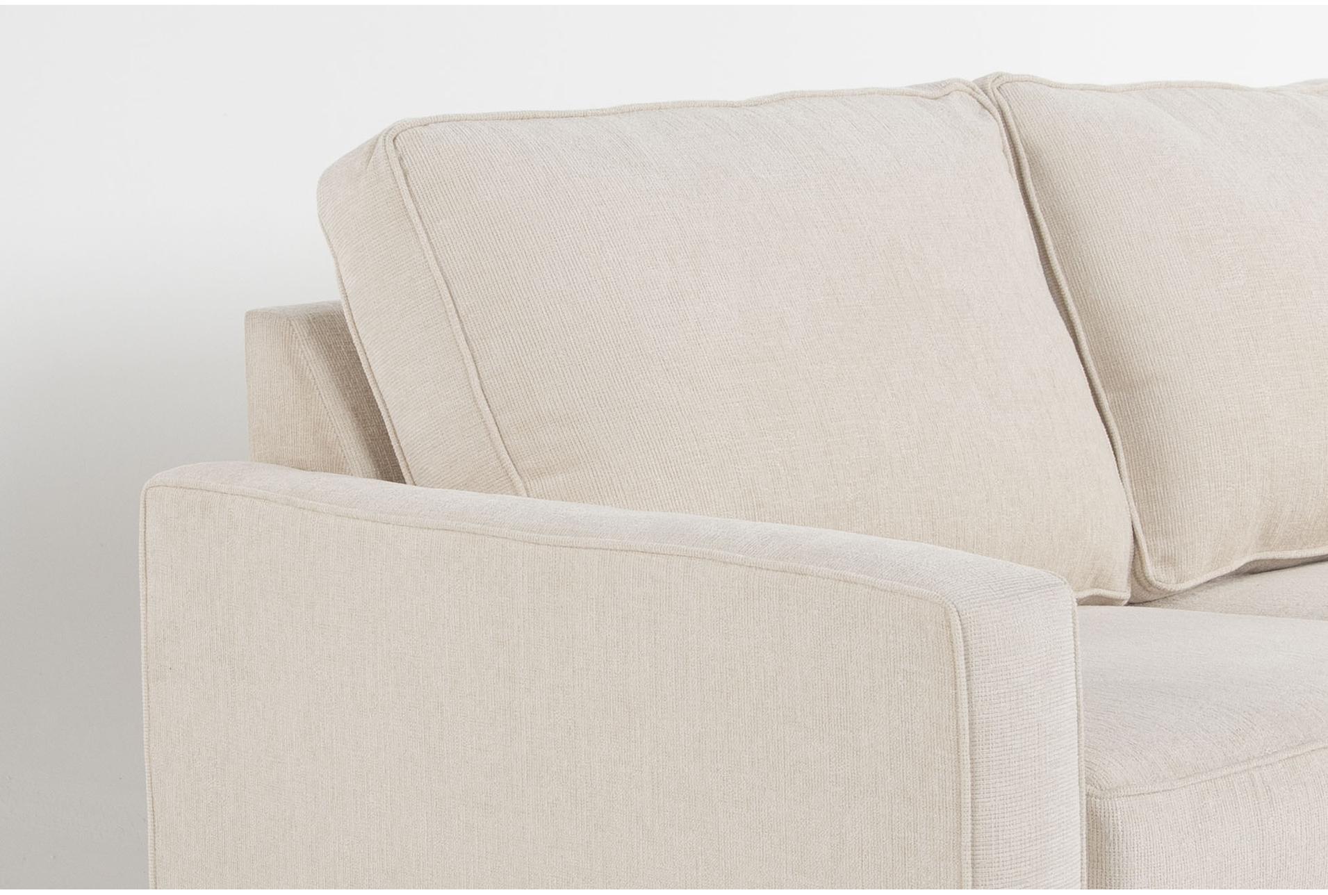 mathers cream beige fabric 91" sofa with reversible chaise | loose reversible back 11 mathers cream beige fabric 91" sofa with reversible chaise | loose reversible back