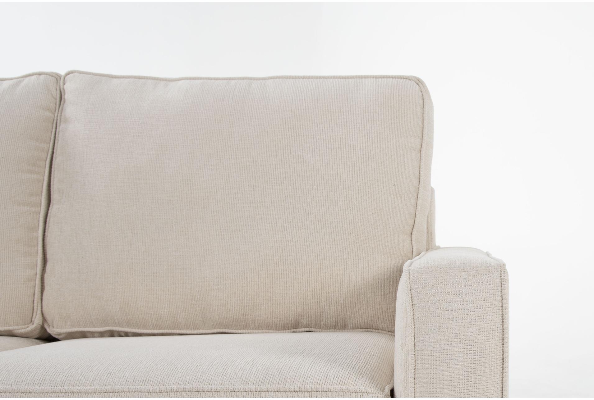 mathers cream beige white fabric 125" 2 piece l-shaped sectional with right arm facing sofa & left arm facing corner chaise 8 mathers cream beige white fabric 125" 2 piece l-shaped sectional with right arm facing sofa & left arm facing corner chaise