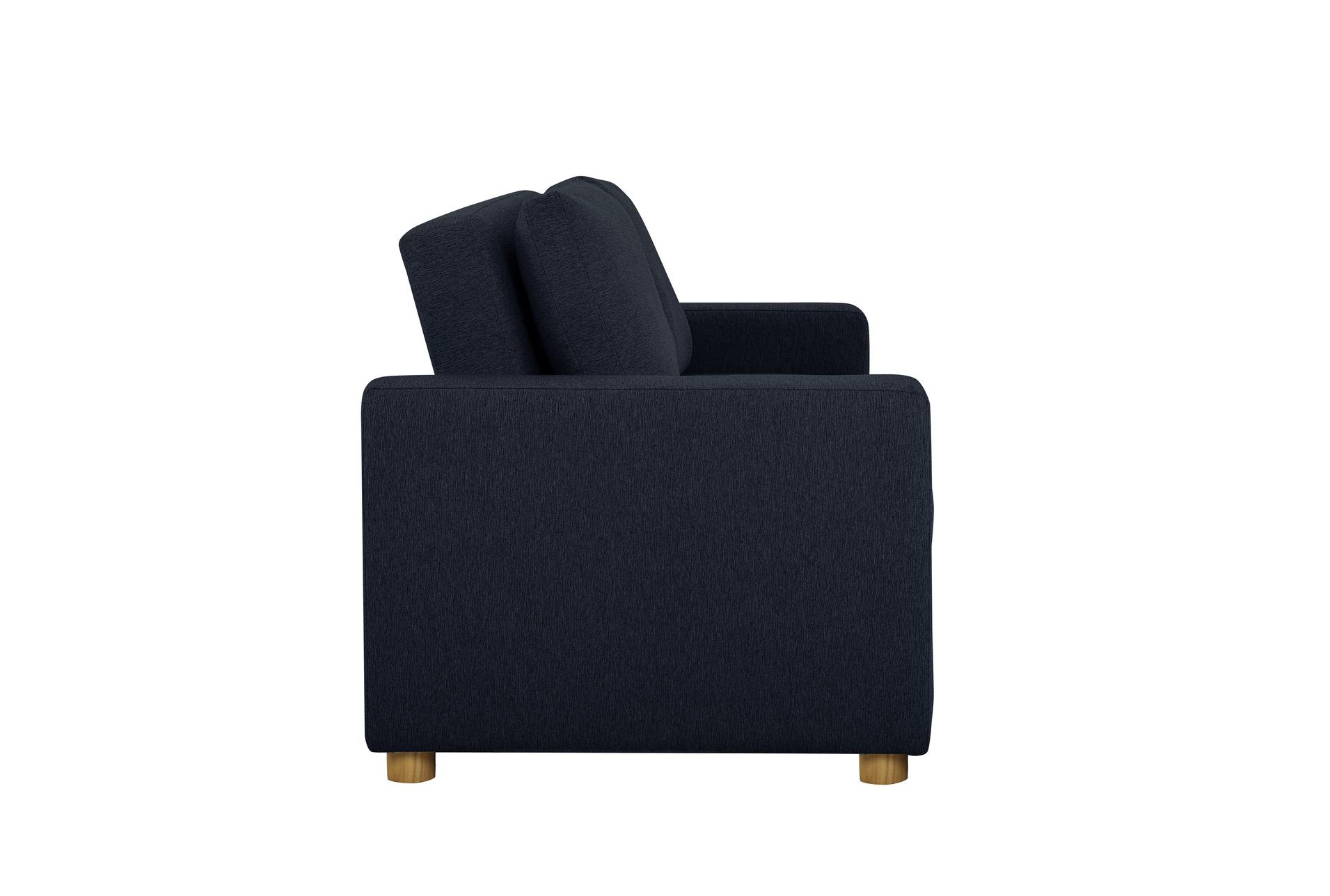 tyler navy blue fabric 66" woven convertible futon sleeper loveseat | contract grade | full 20 tyler navy blue fabric 66" woven convertible futon sleeper loveseat | contract grade | full