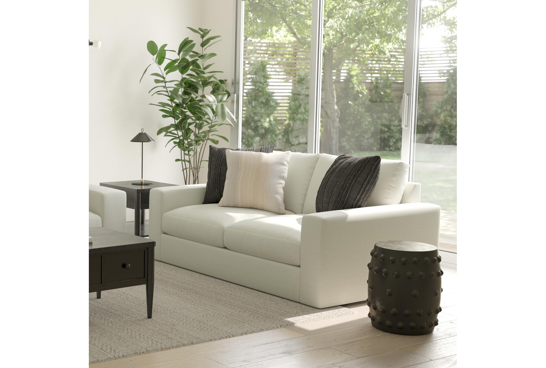 dream beige crypton high performance fabric 87" loveseat | loose reversible back 16 dream beige crypton high performance fabric 87" loveseat | loose reversible back