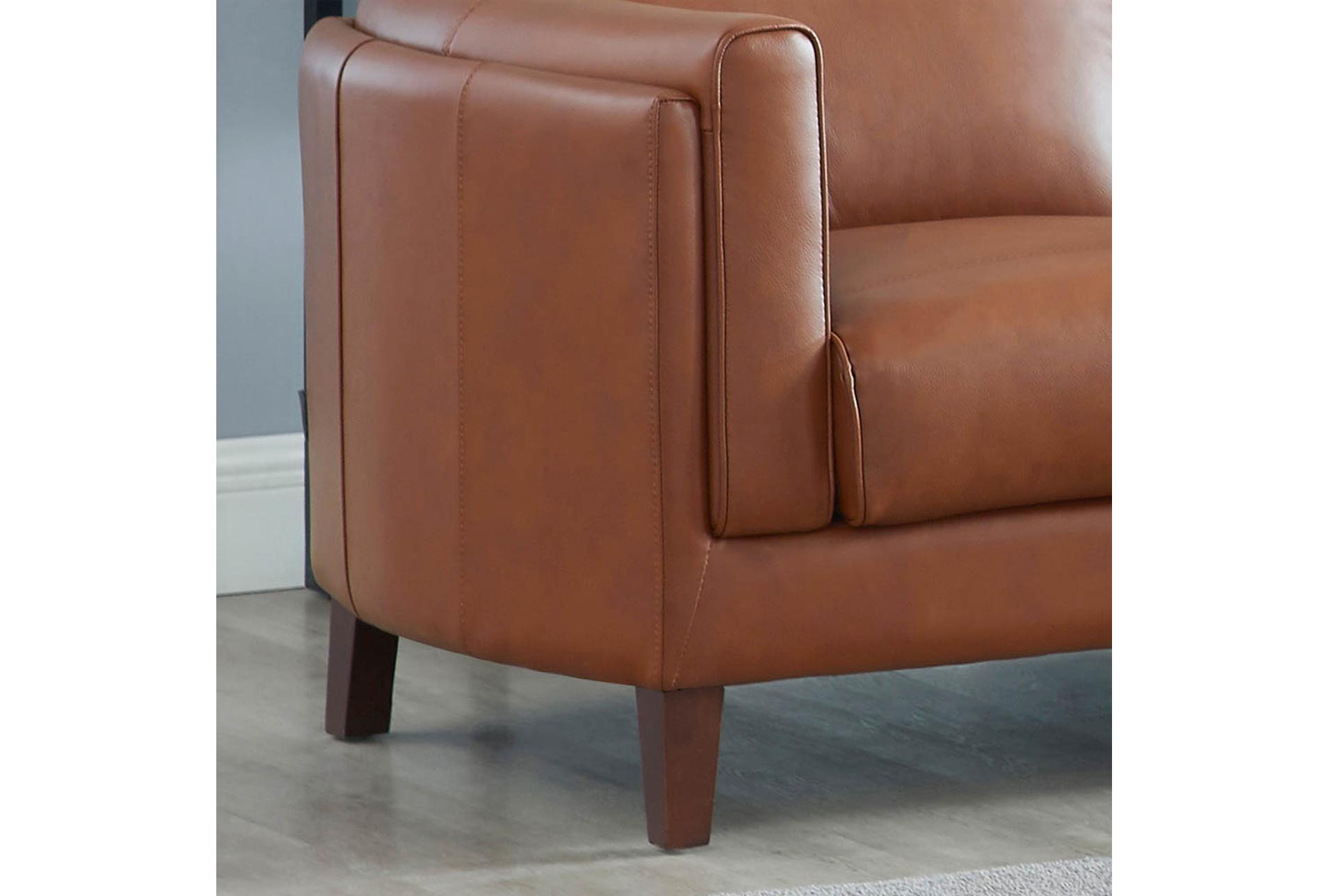 aamir brown modern leather loveseat 11 aamir brown modern leather loveseat