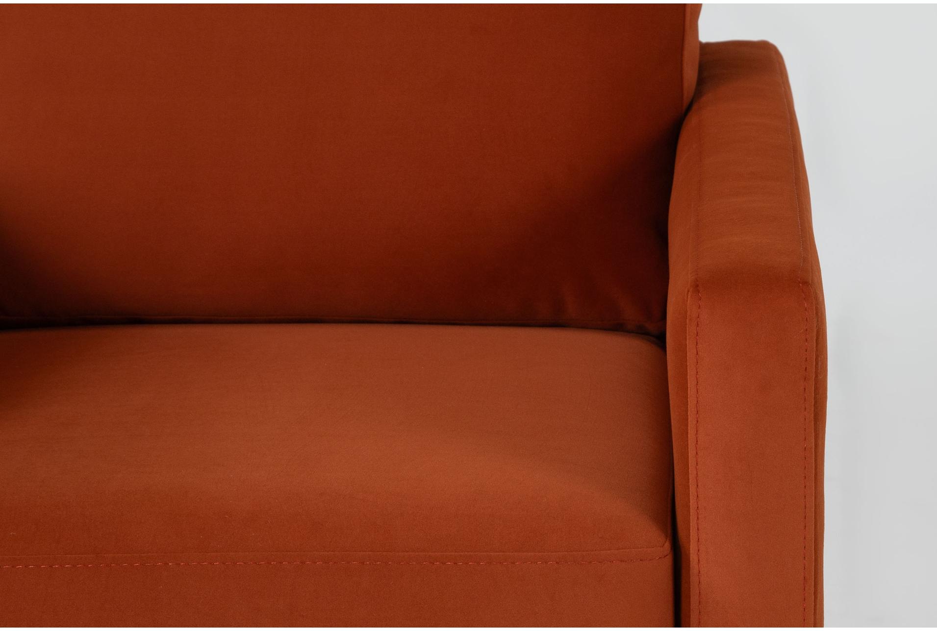 santana burnt sienna velvet fabric 54" loveseat 11 santana burnt sienna velvet fabric 54" loveseat