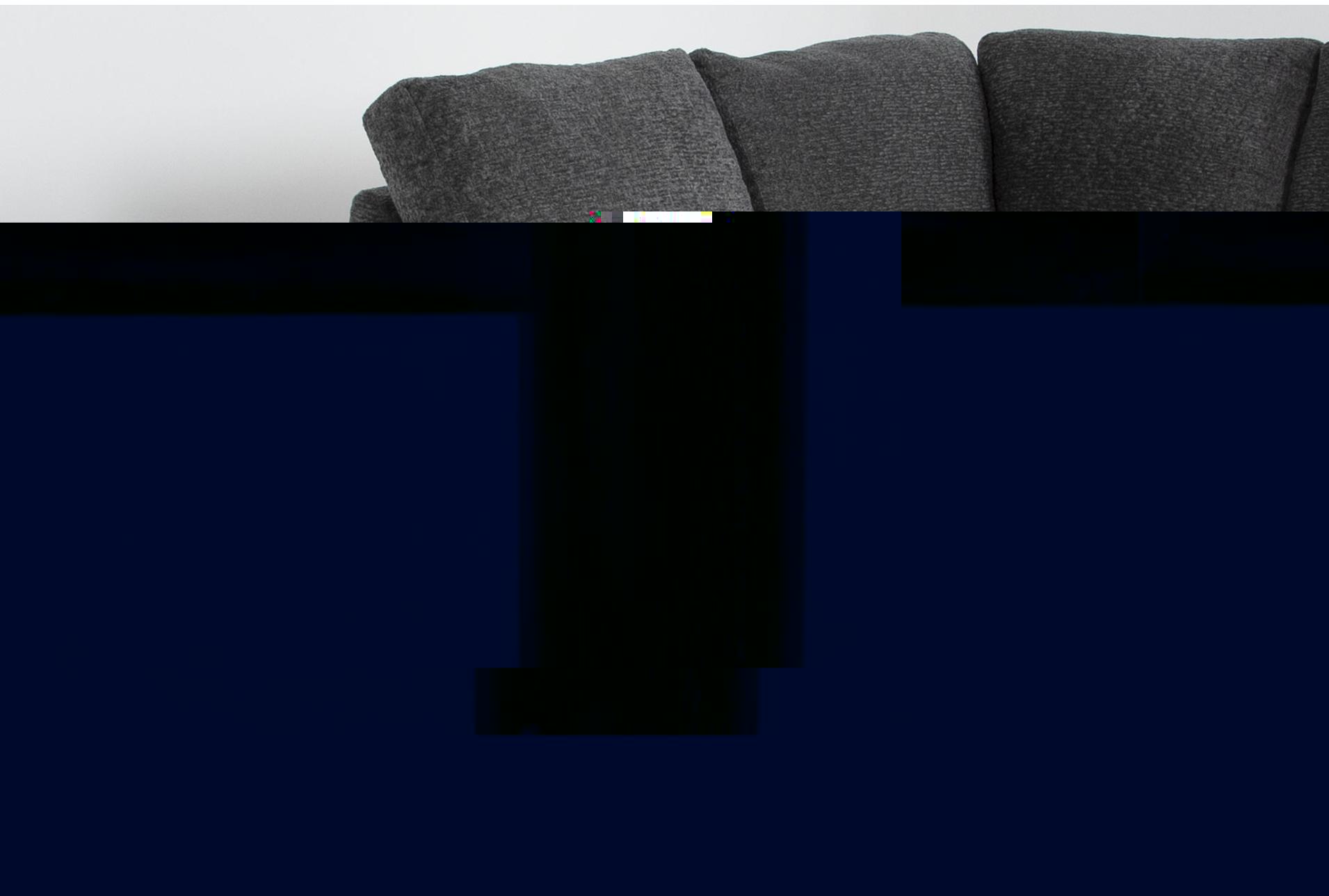 zoeller charcoal grey fabric 2 piece l-shaped sectional with right arm facing sleeper sofa bed with memory foam mattress & left arm facing corner chaise 15 zoeller charcoal grey fabric 2 piece l-shaped sectional with right arm facing sleeper sofa bed with memory foam mattress & left arm facing corner chaise