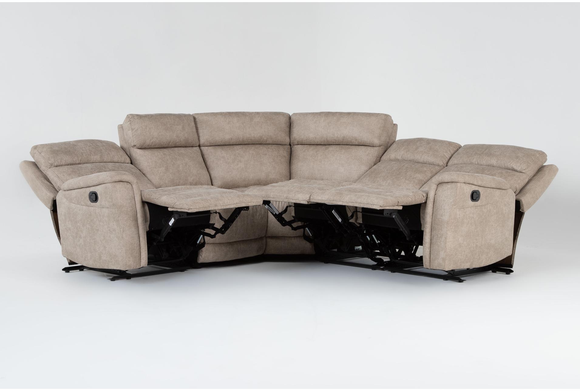 caspian beige 5 piece manual reclining modular sectional 9 caspian beige 5 piece manual reclining modular sectional