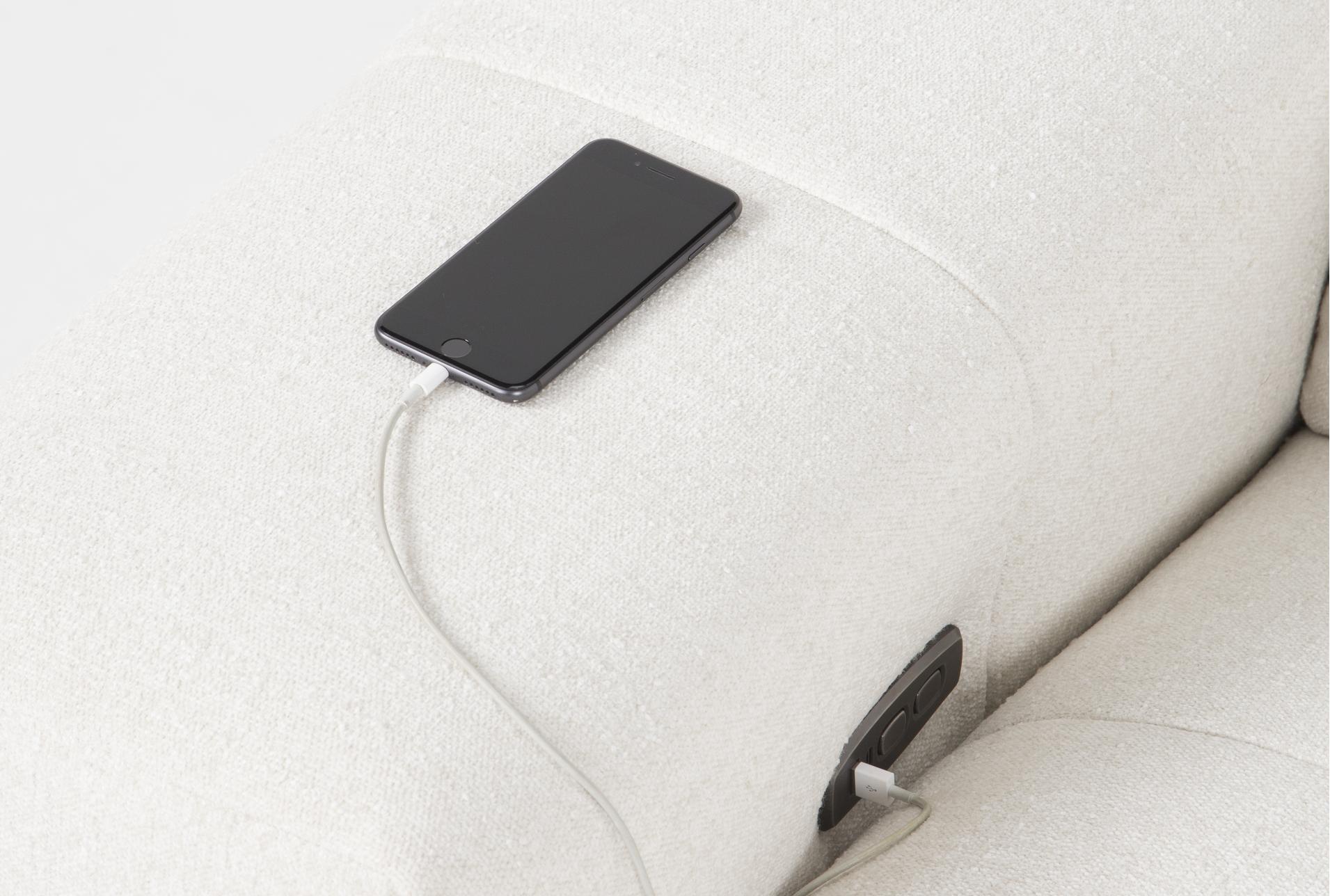 amallo ivory power recliner with power headrest arm tray & usb 20 amallo ivory power recliner with power headrest arm tray & usb