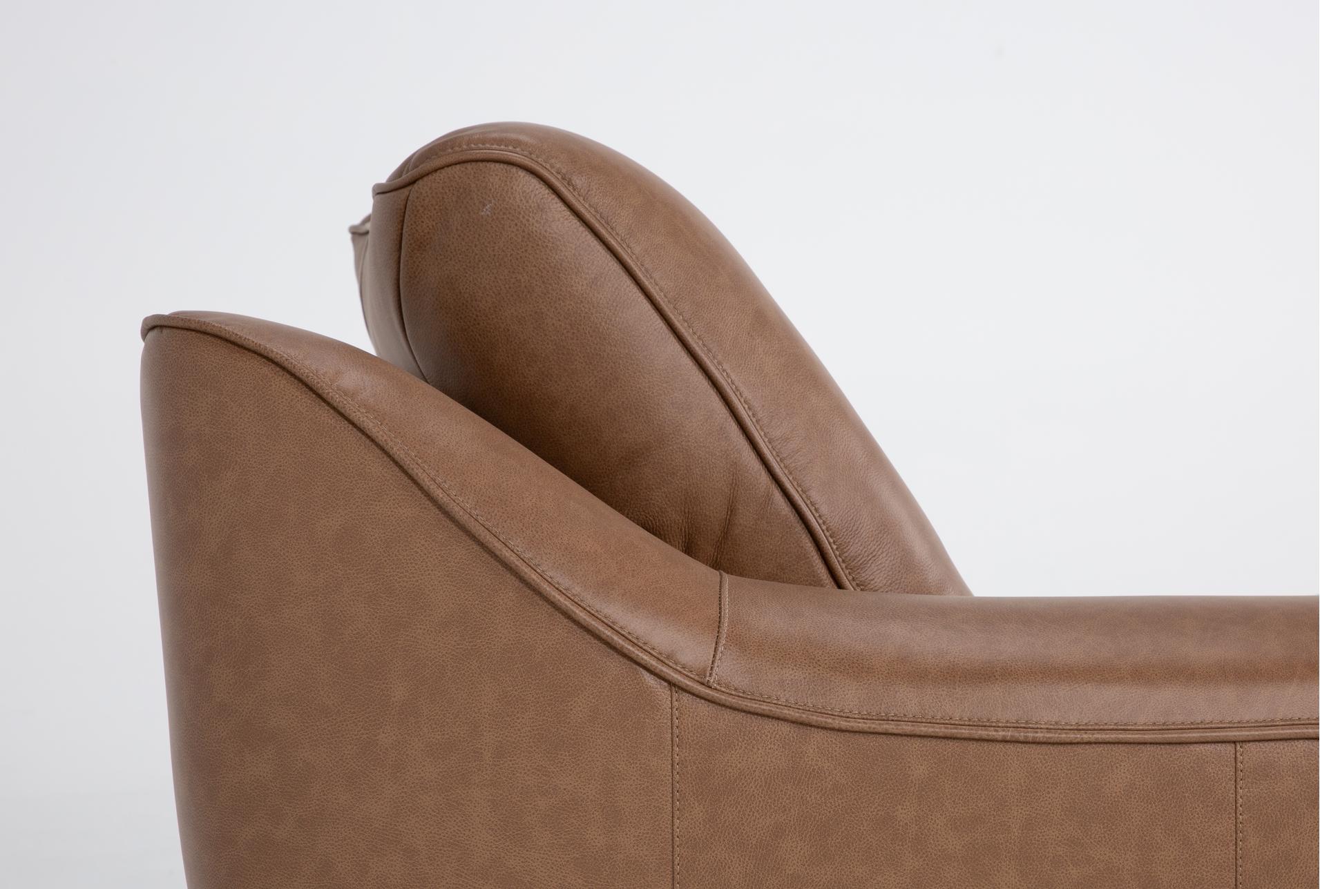 ryker brown natural 6 piece leather power reclining modular sectional | 2 armless chairs | power headrest | adjustable headrests 15 ryker brown natural 6 piece leather power reclining modular sectional | 2 armless chairs | power headrest | adjustable headrests