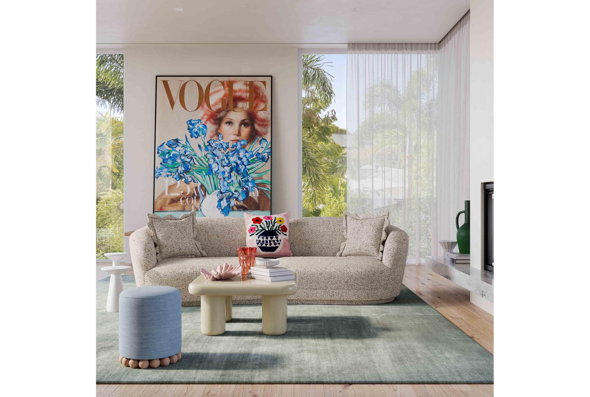 marion two-tone beige 112" textured boucle fabric modular sofa 7 marion two-tone beige 112" textured boucle fabric modular sofa