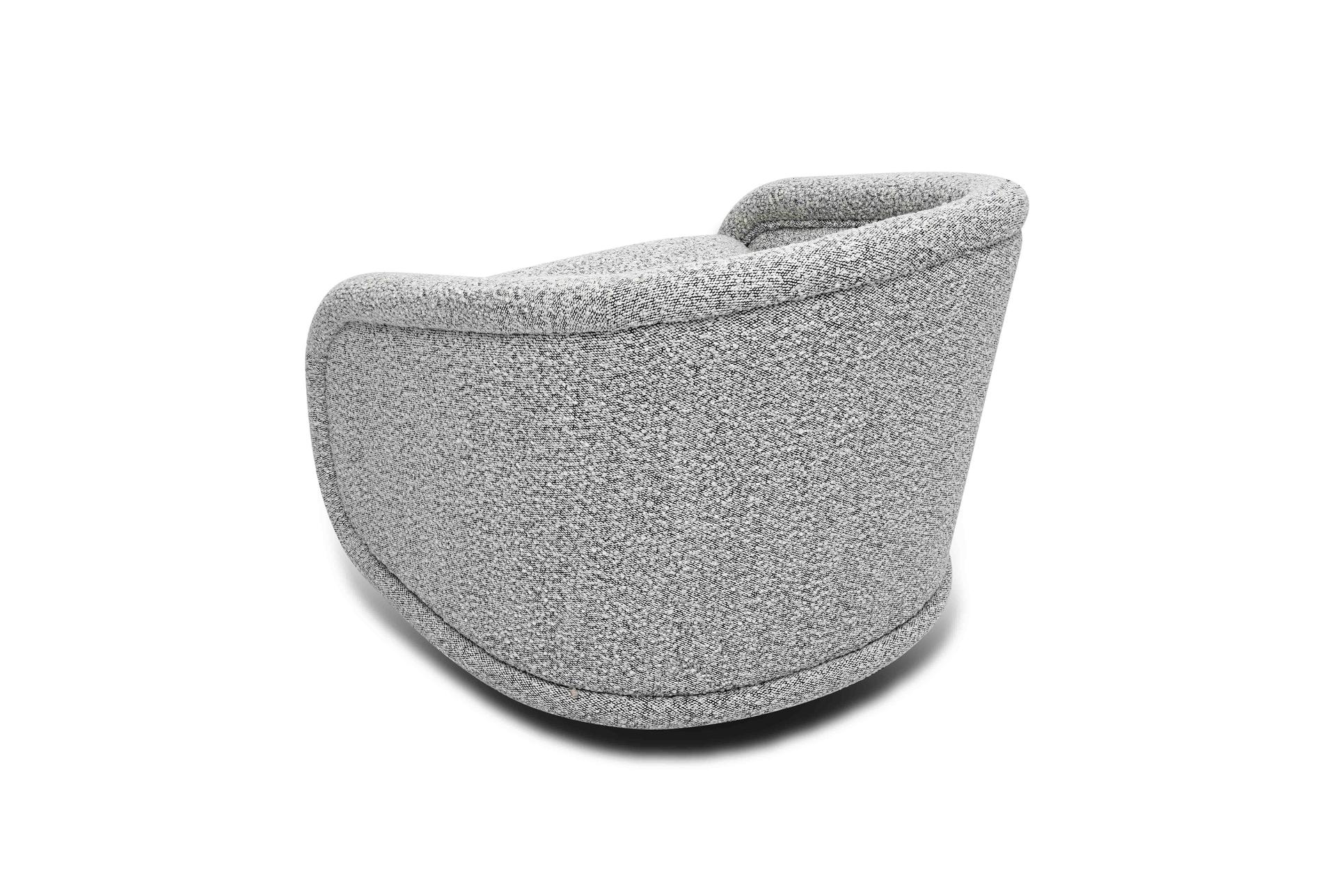 rory grey 29" boucle swivel chair 10 rory grey 29" boucle swivel chair