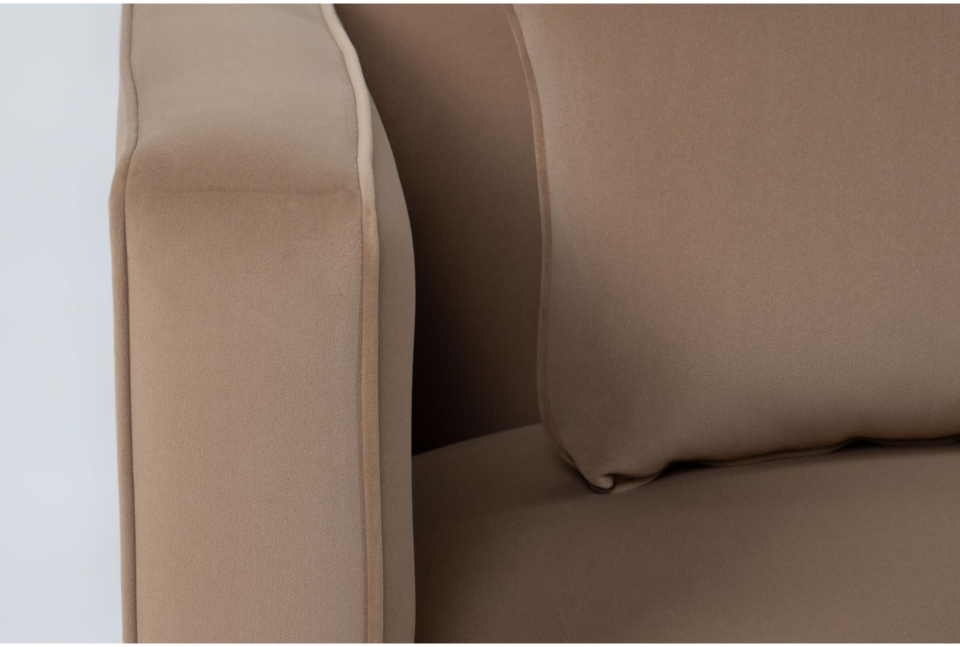 tao khaki beige velvet 45" swivel arm chair 11 tao khaki beige velvet 45" swivel arm chair