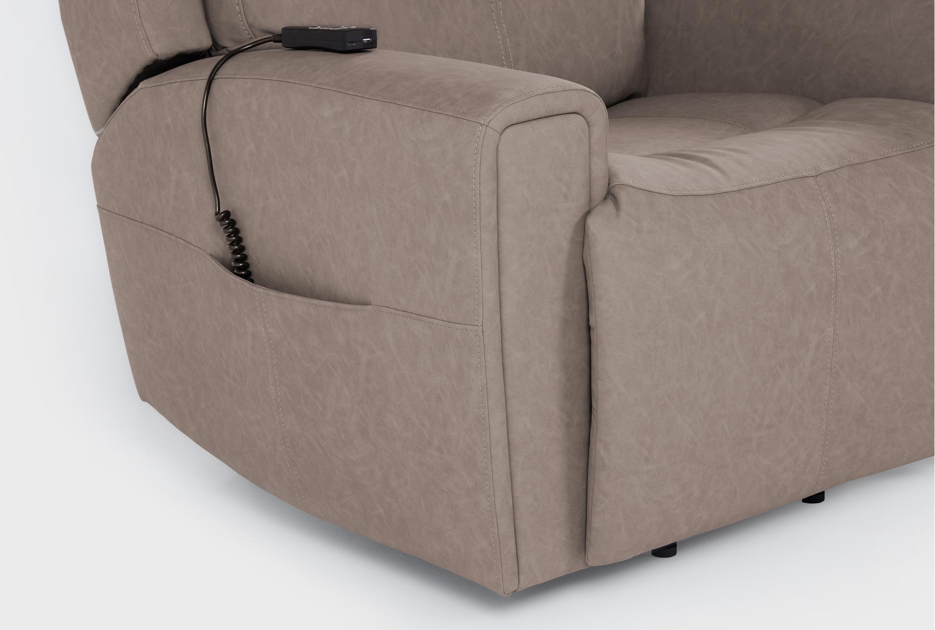 quinn beige fabric 39" power lift recliner with power headrest & usb 28 quinn beige fabric 39" power lift recliner with power headrest & usb