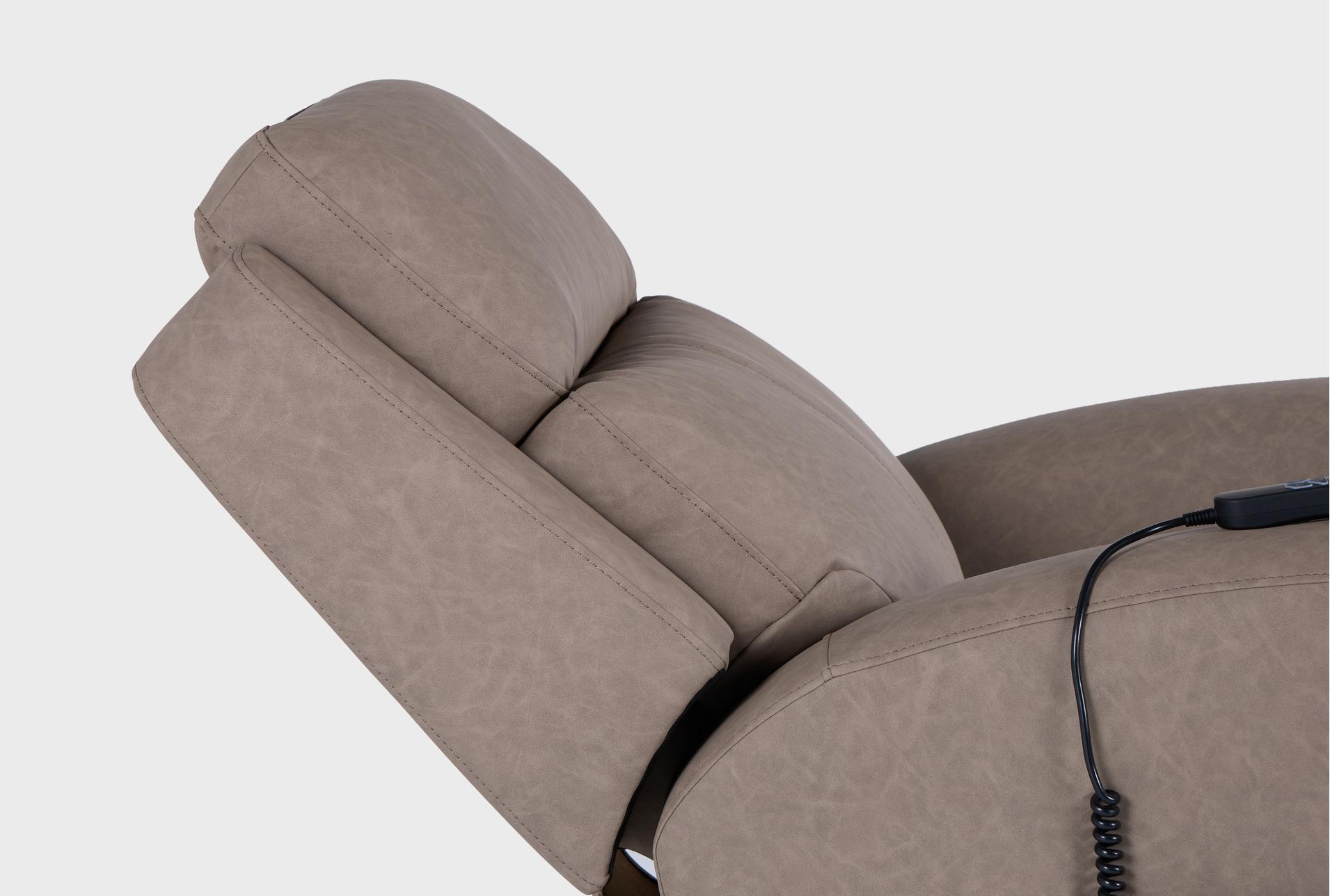 quinn beige fabric 39" power lift recliner with power headrest & usb 30 quinn beige fabric 39" power lift recliner with power headrest & usb