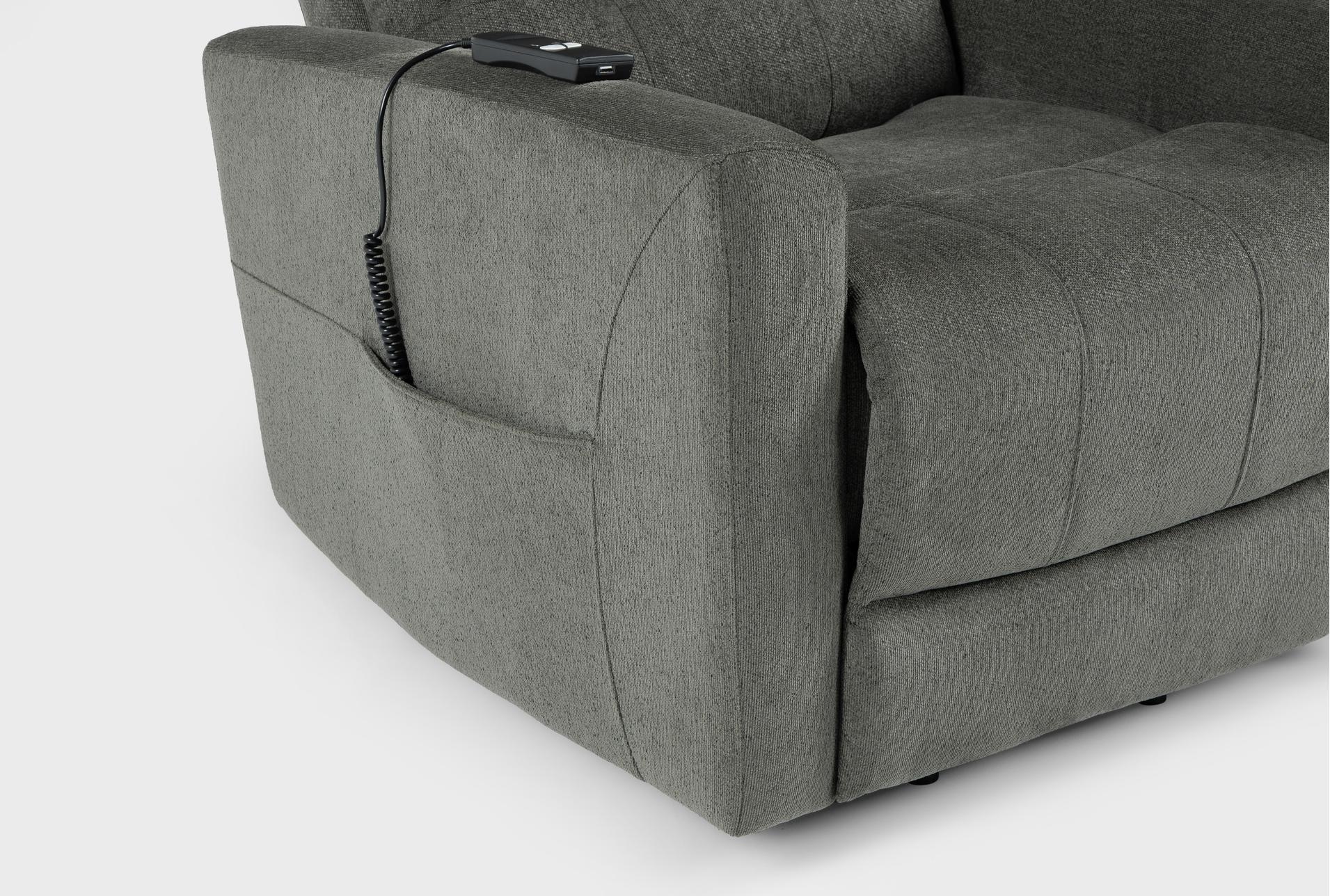 ansel grey fabric 33" power lift recliner with usb set of 2 22 ansel grey fabric 33" power lift recliner with usb set of 2