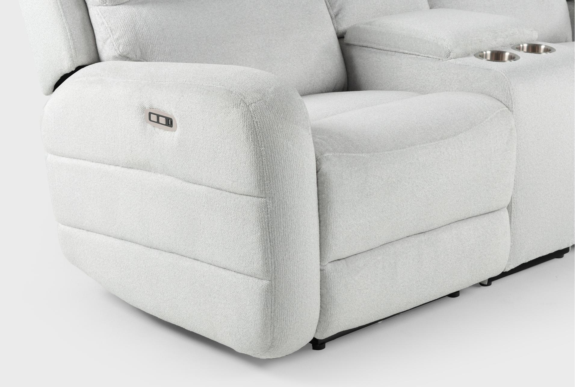 rio grey fabric 2 piece power reclining sofa and console loveseat set 29 rio grey fabric 2 piece power reclining sofa and console loveseat set